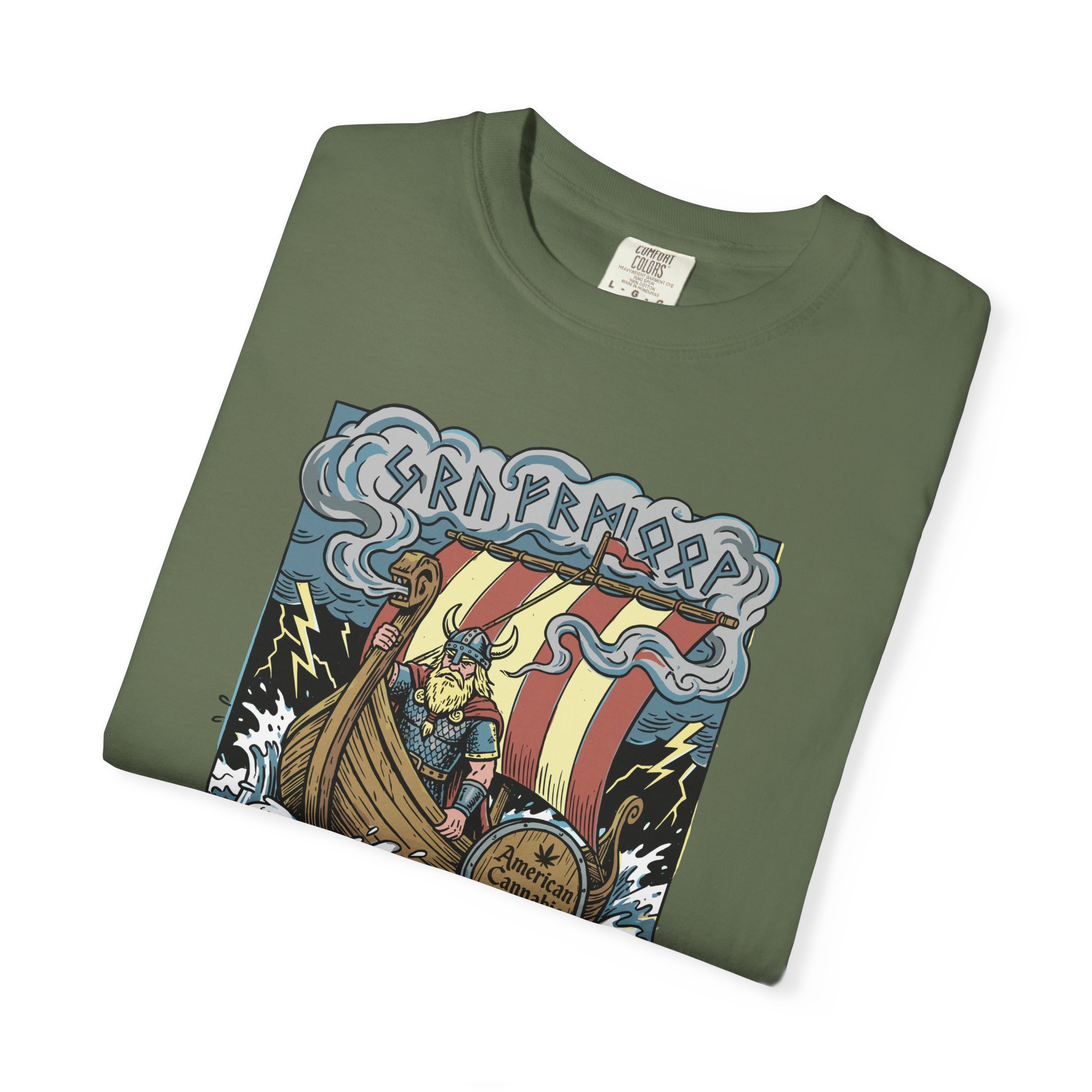 Viking Ship 'Getting Nice' Graphic T‑Shirt — Retro Norse Adventure Tee - Image 41