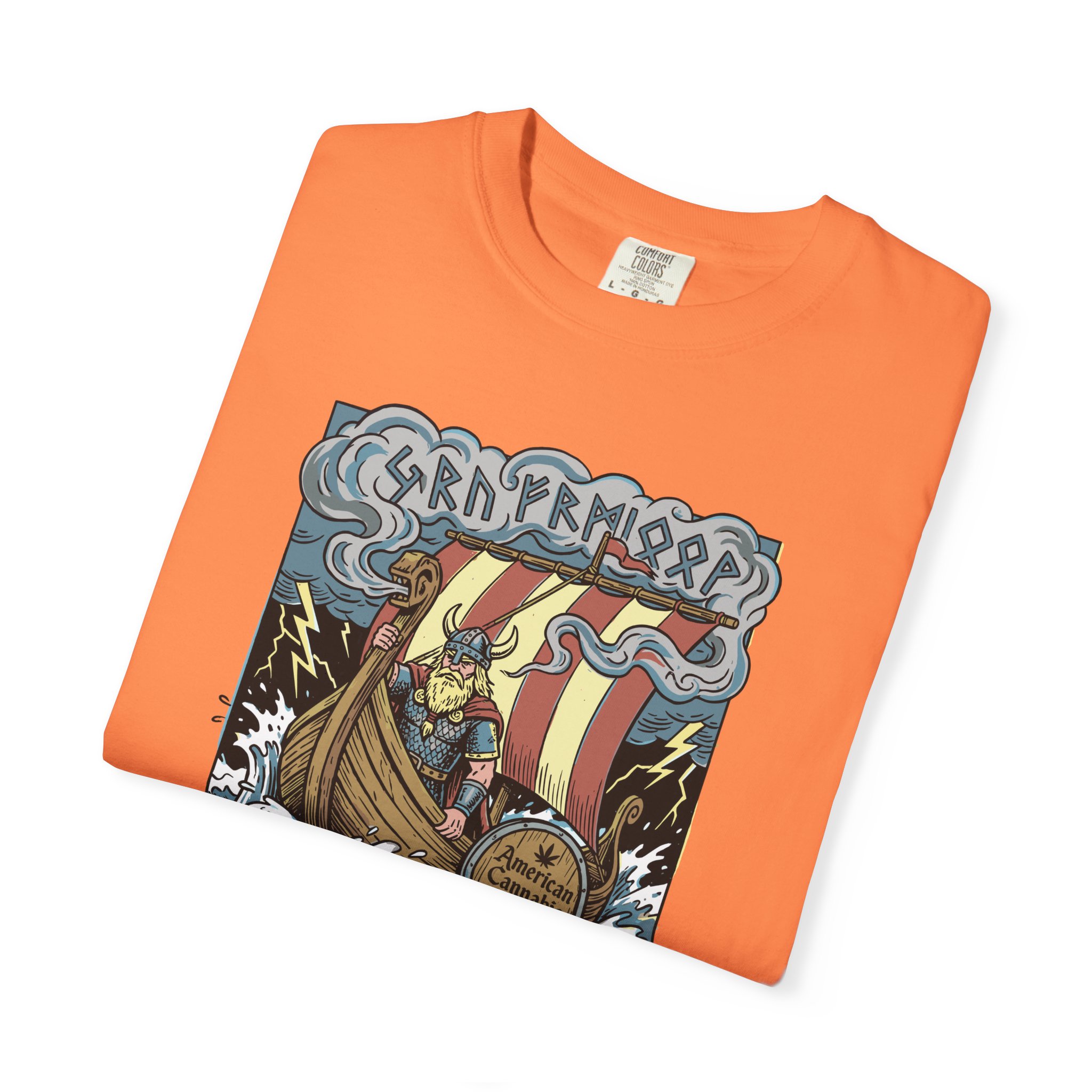 Viking Ship 'Getting Nice' Graphic T‑Shirt — Retro Norse Adventure Tee - Image 23