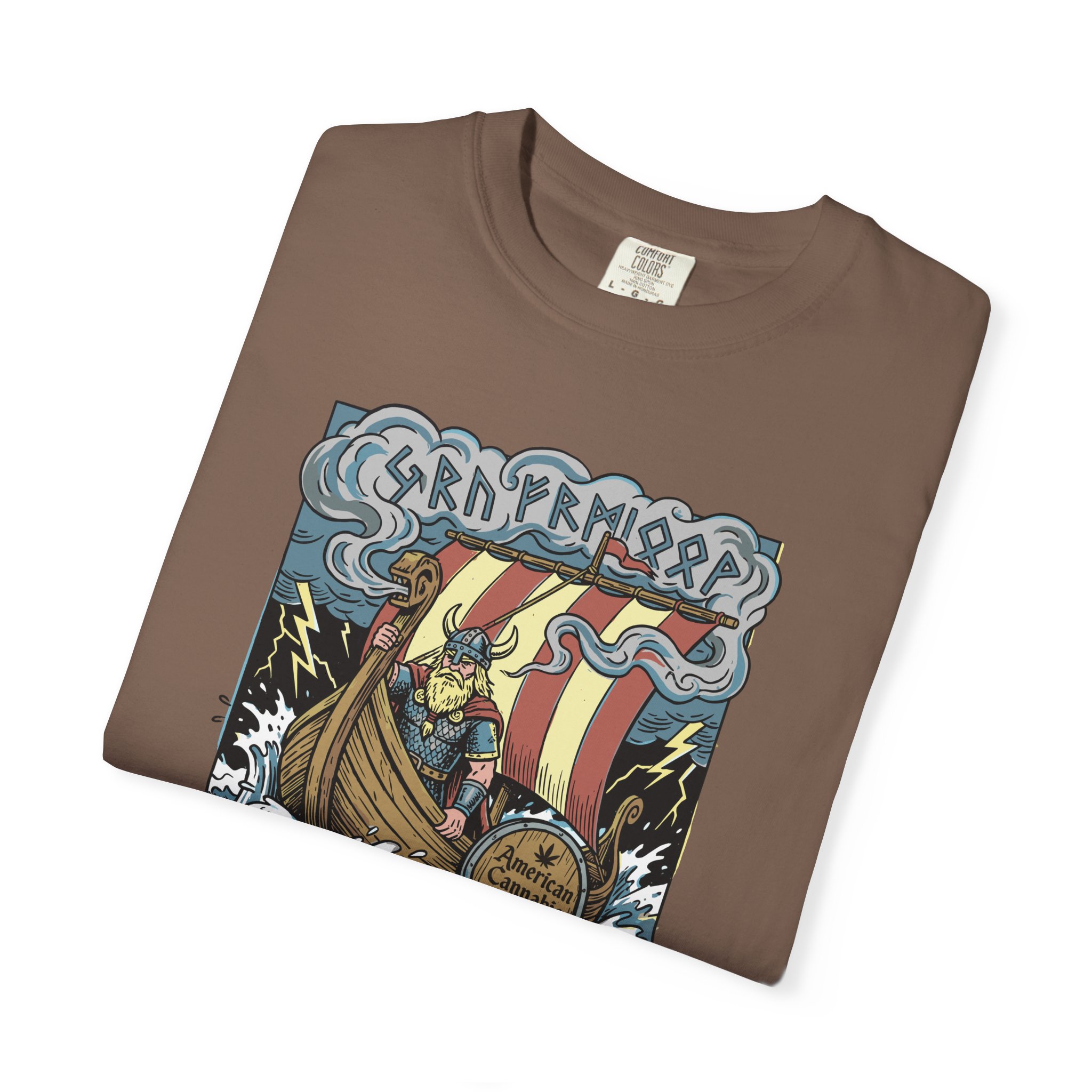 Viking Ship 'Getting Nice' Graphic T‑Shirt — Retro Norse Adventure Tee - Image 35