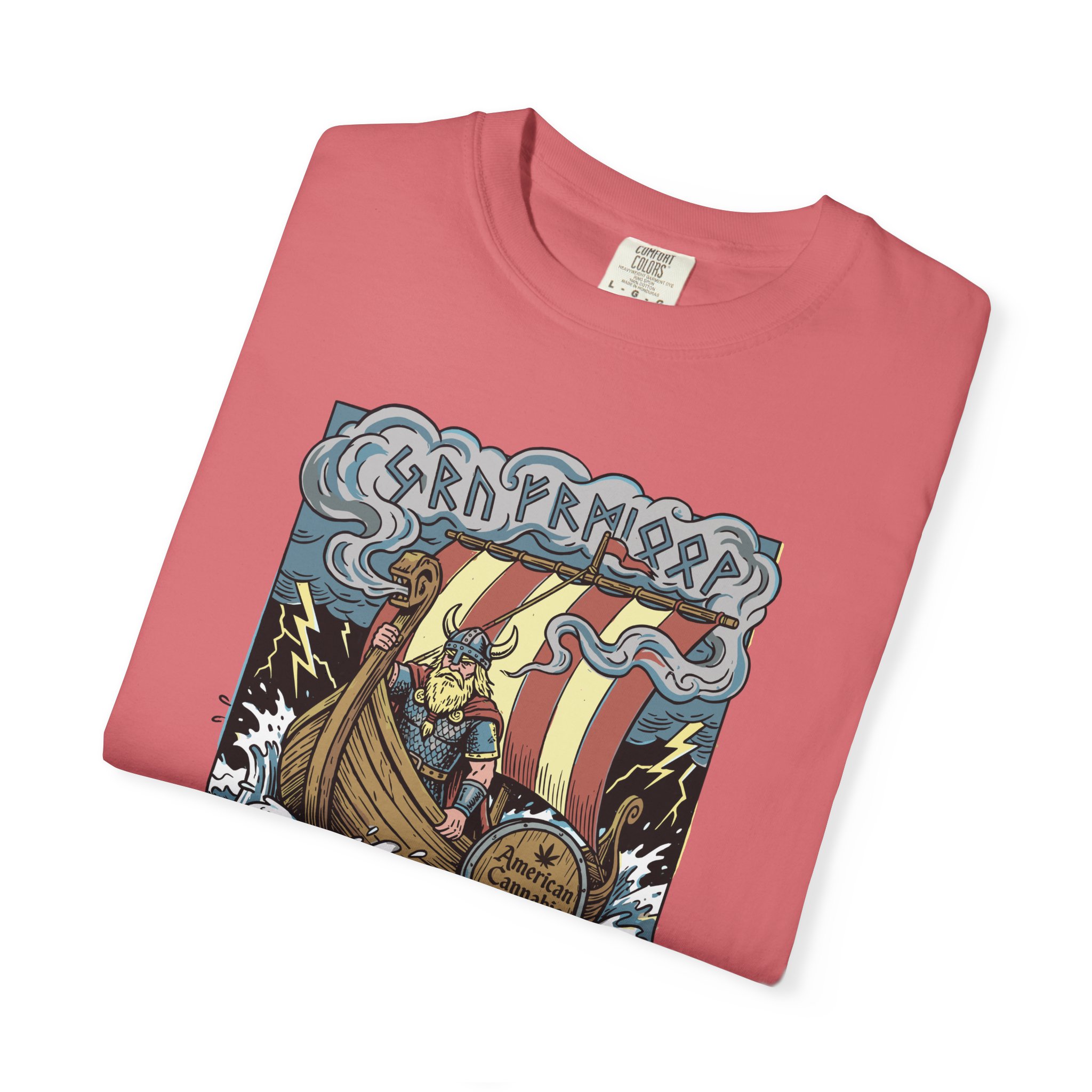 Viking Ship 'Getting Nice' Graphic T‑Shirt — Retro Norse Adventure Tee - Image 53