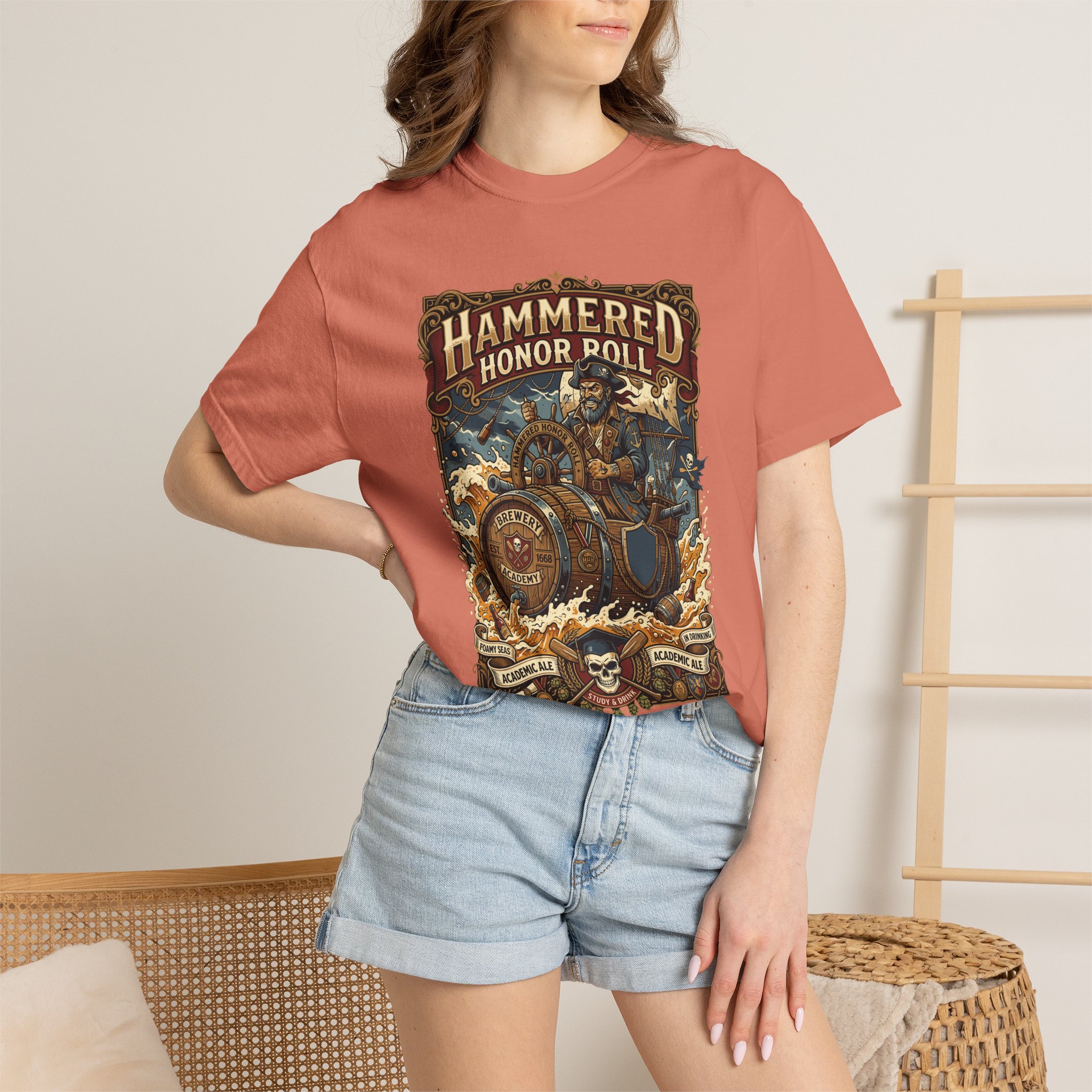 Hammered Honor Roll Vintage Band T-Shirt - Image 8