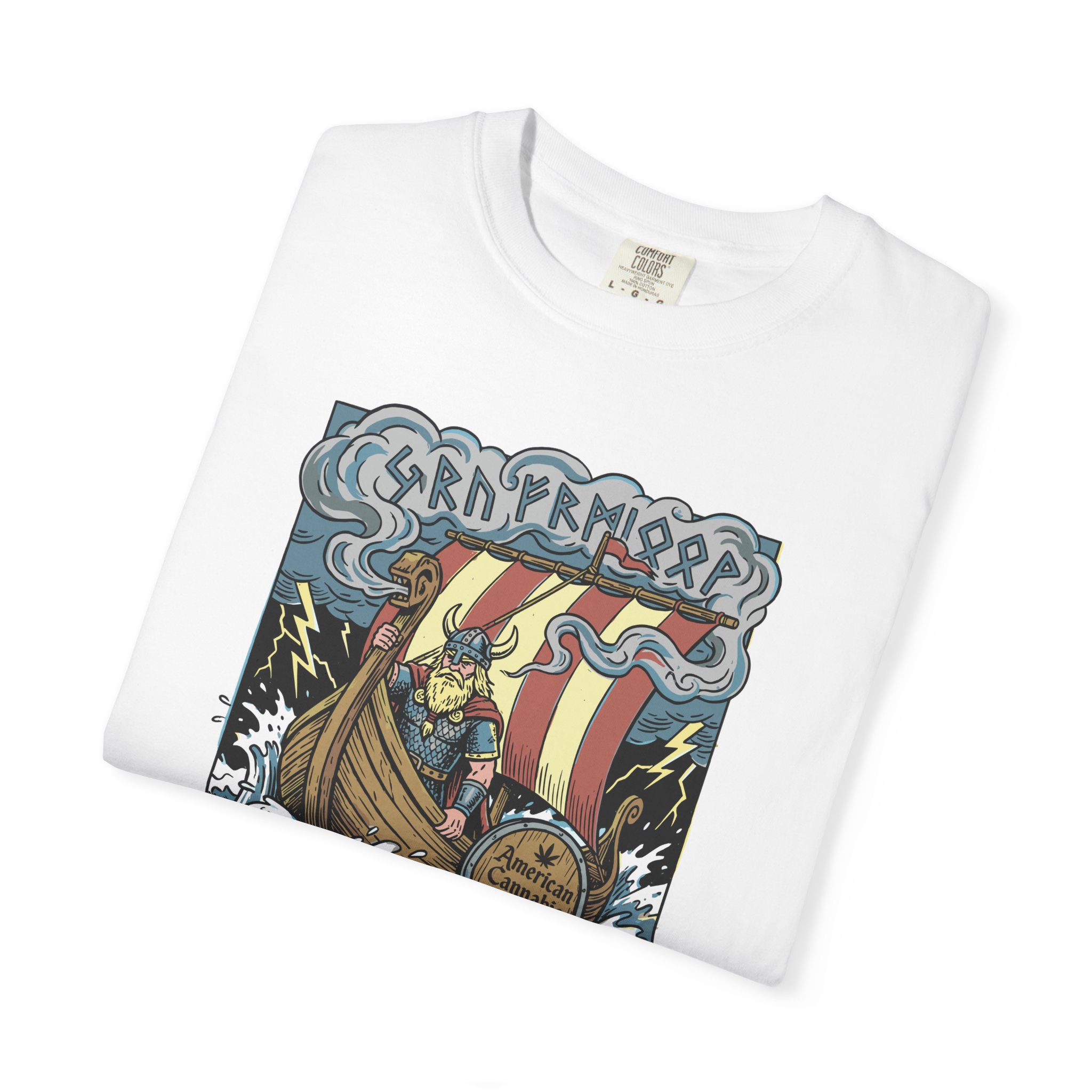 Viking Ship 'Getting Nice' Graphic T‑Shirt — Retro Norse Adventure Tee - Image 20