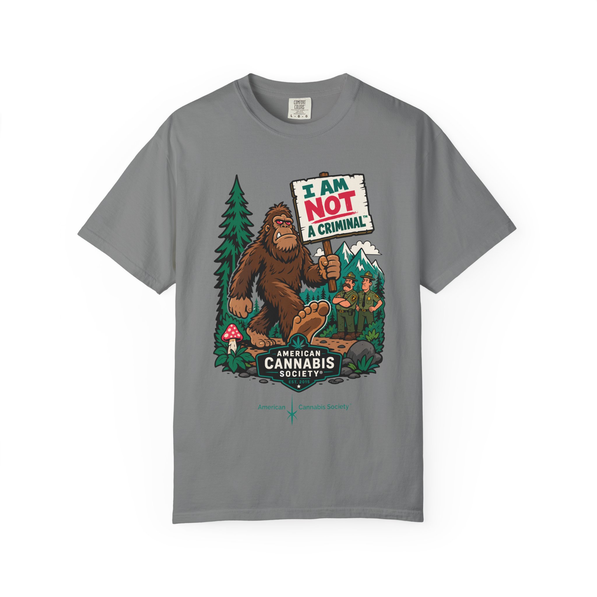 I Am Not a Criminal™ Sasquatch Tee — ACS® Protest Graphic - Image 33