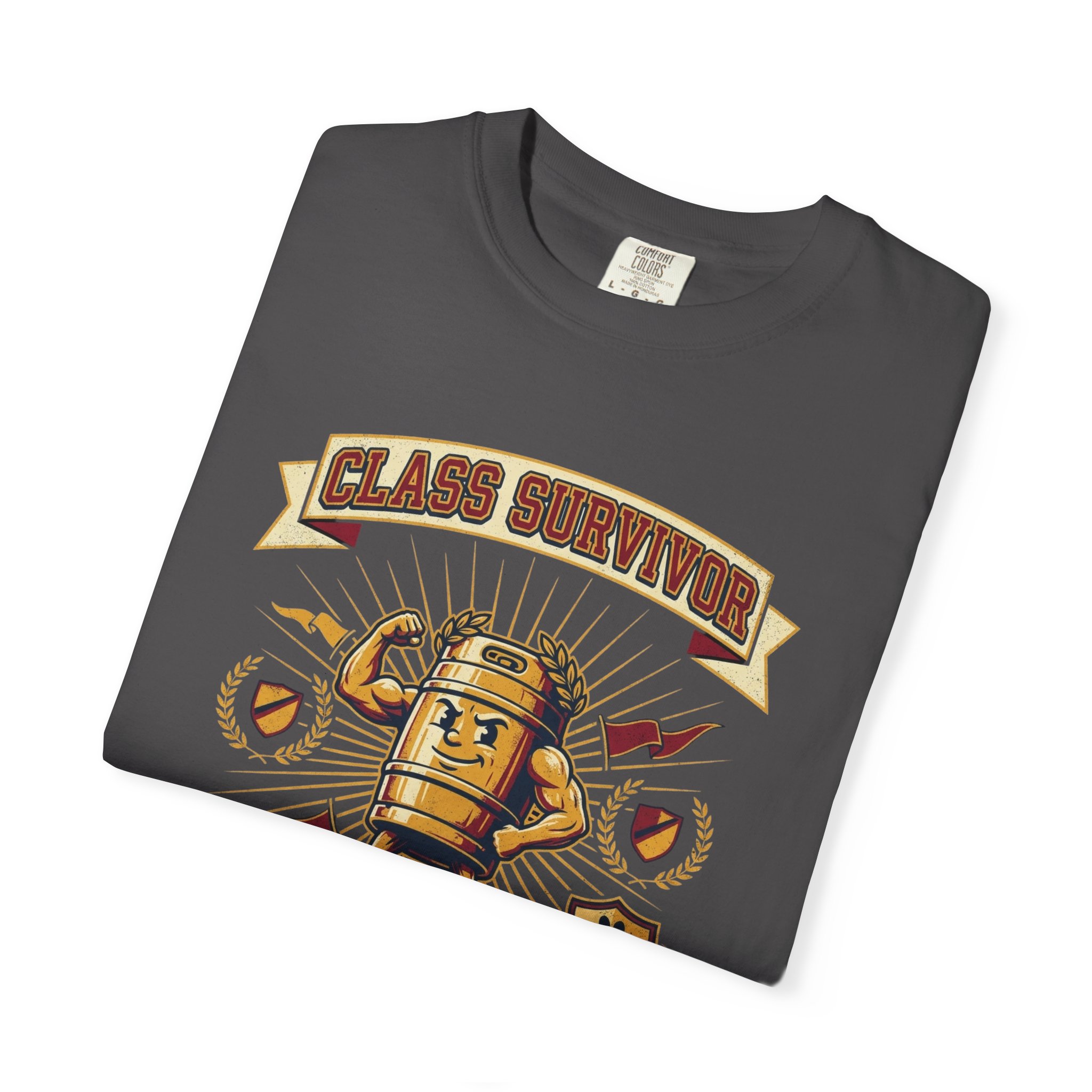 T‑Shirt — "Class Survivor" Vintage Trophy Design (Graduation/School Spirit) - Image 51