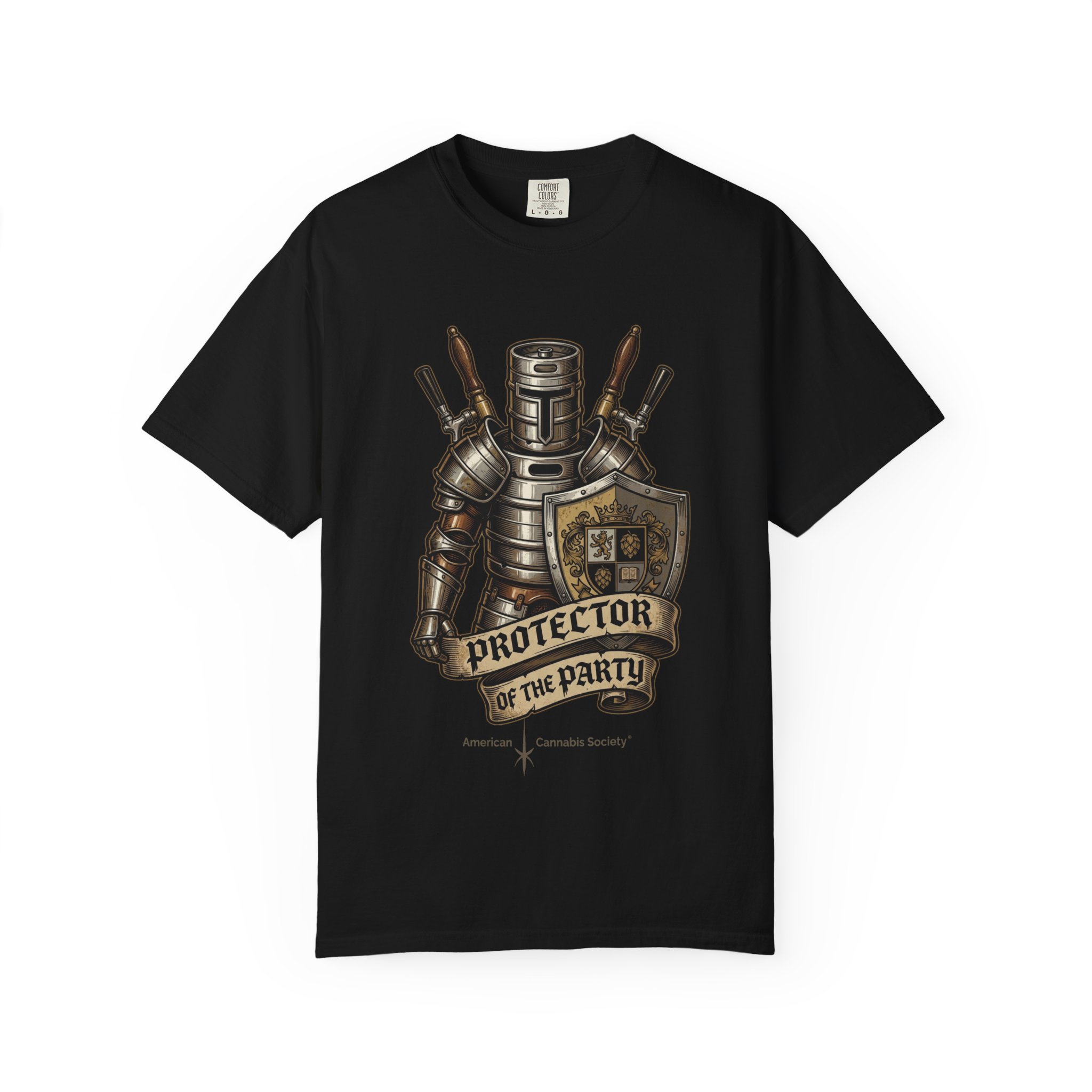 Protector of the Party T-Shirt — Medieval Knight RPG Gaming Tee - Image 49