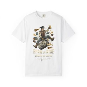 Born to Ride, Forced to Study — College Tailgate Graphic T-Shirt