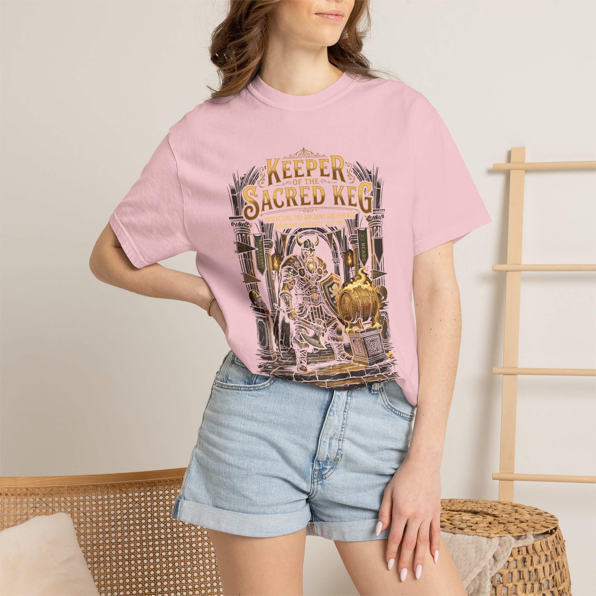 Keeper of the Sacred Keg T-Shirt - Image 52