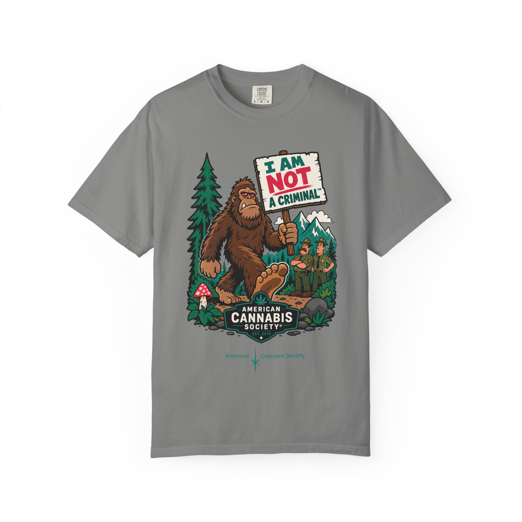 I Am Not a Criminal™ Sasquatch Tee — ACS® Protest Graphic - Image 41