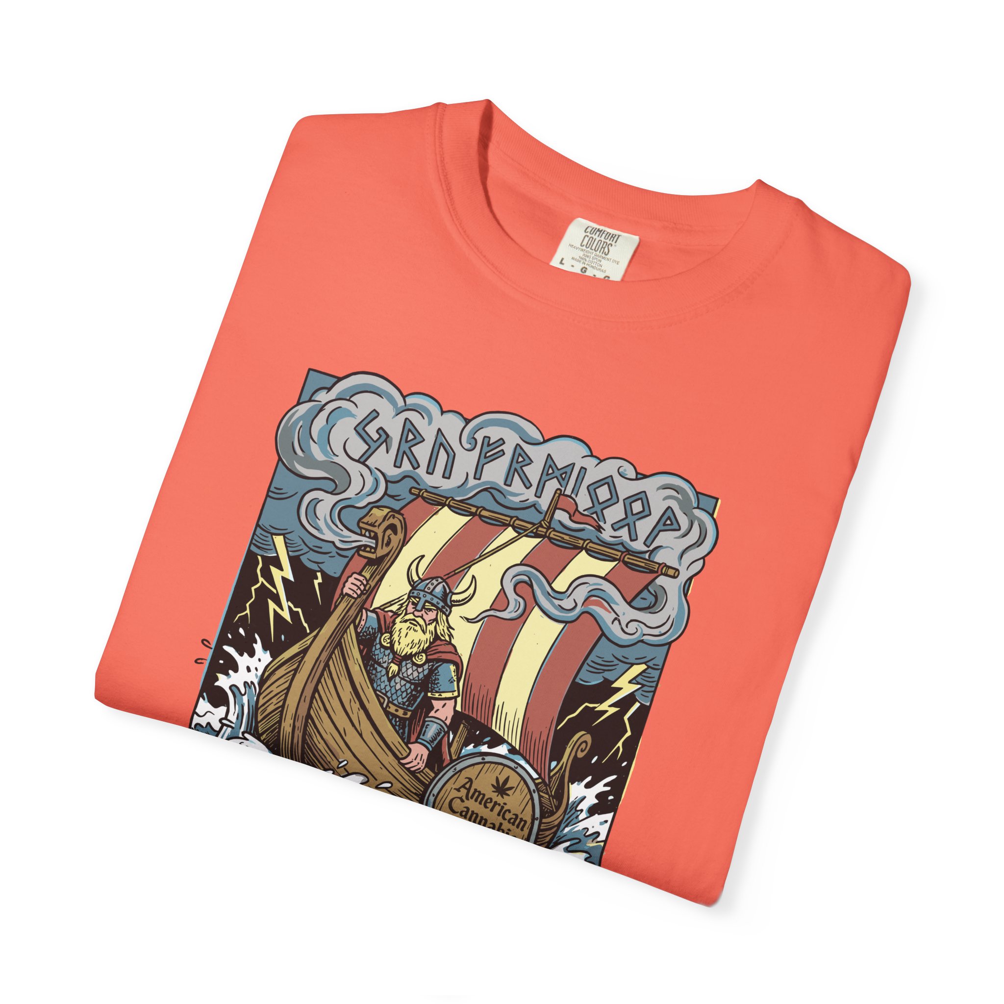 Viking Ship 'Getting Nice' Graphic T‑Shirt — Retro Norse Adventure Tee - Image 29