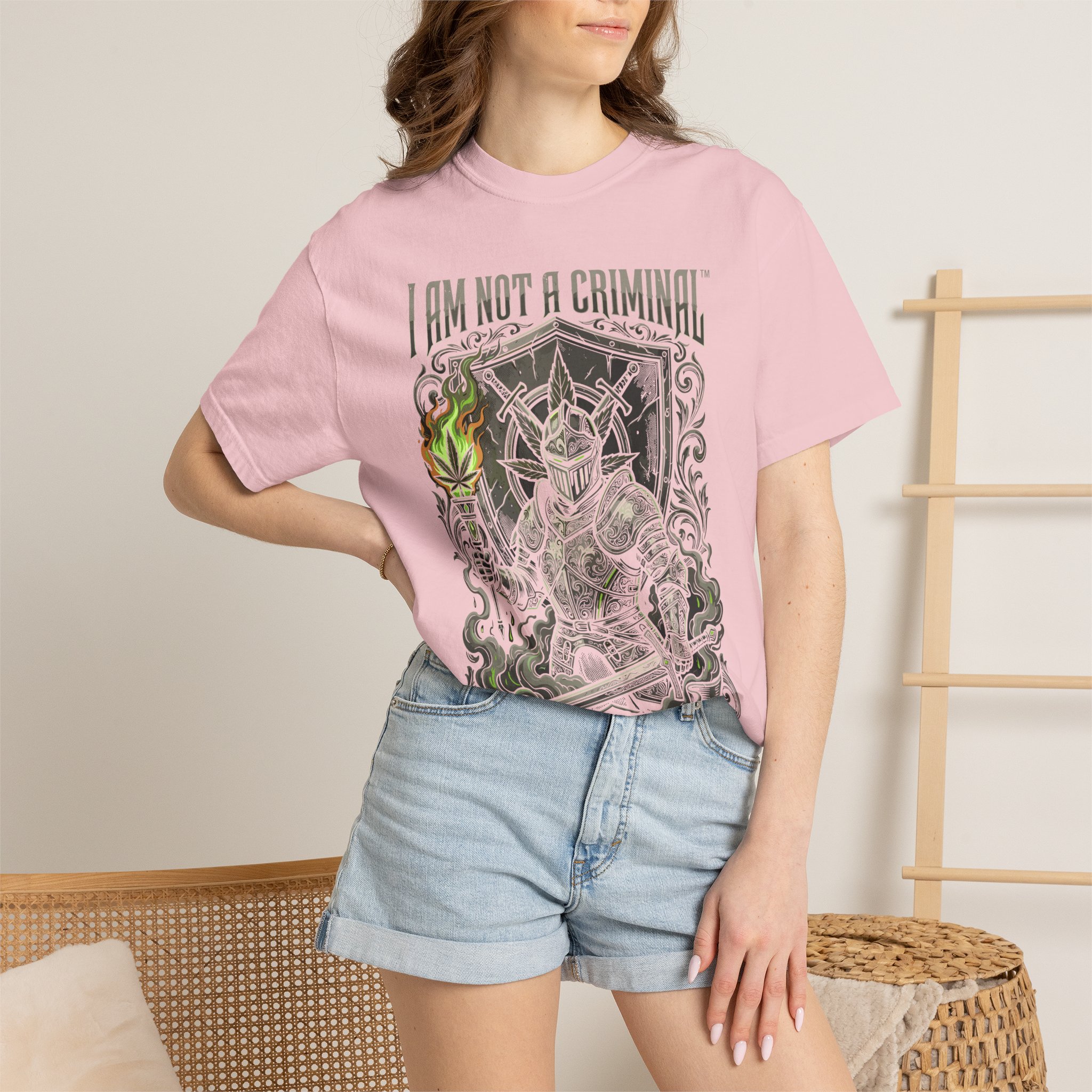 I Am Not a Criminal™ Fantasy T-Shirt — Dark Knight Mage Graphic Tee - Image 52