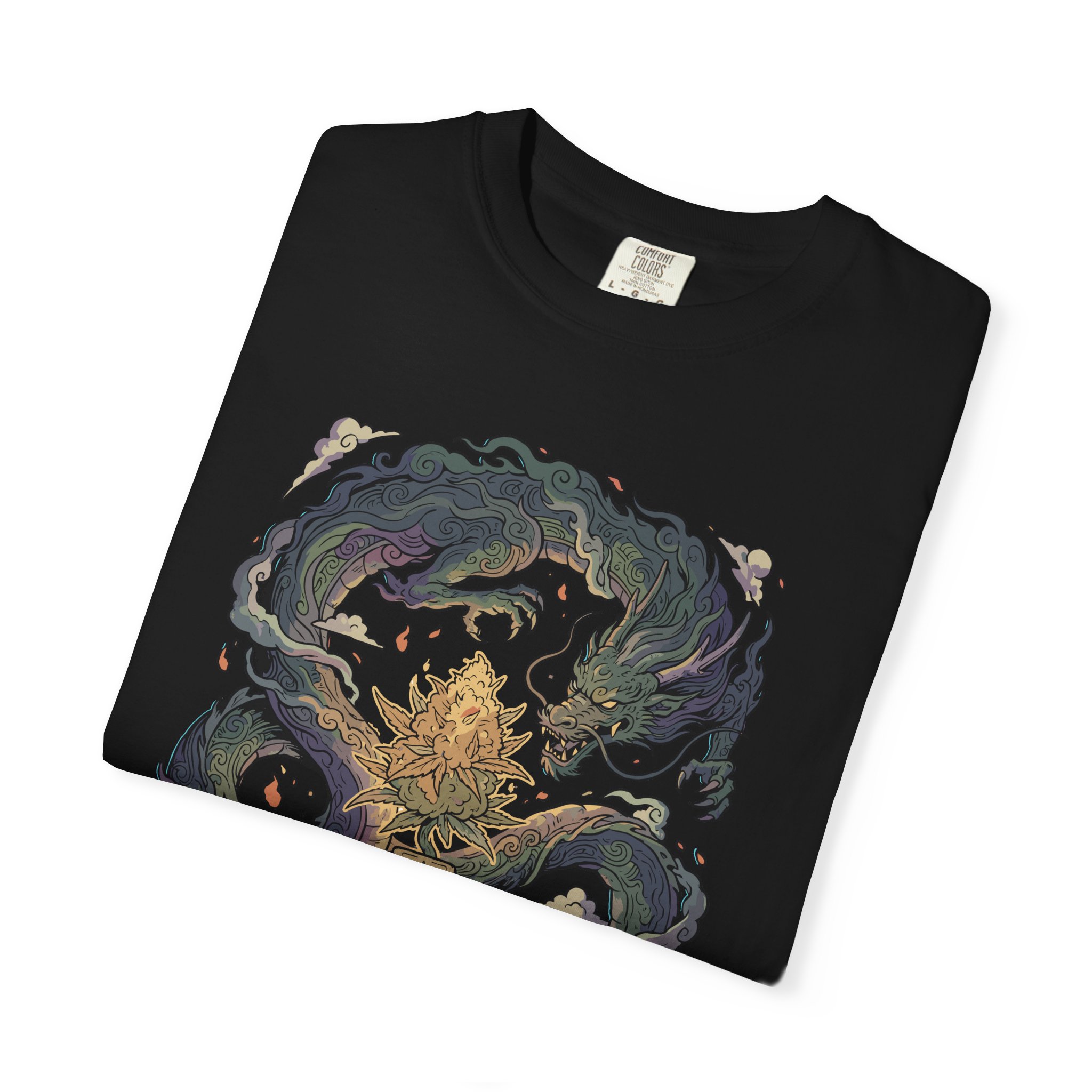 Thank You For Pot Smoking® T-Shirt — Vintage Kraken Gravestone Design (“Here Lies My Sanity”) - Image 47