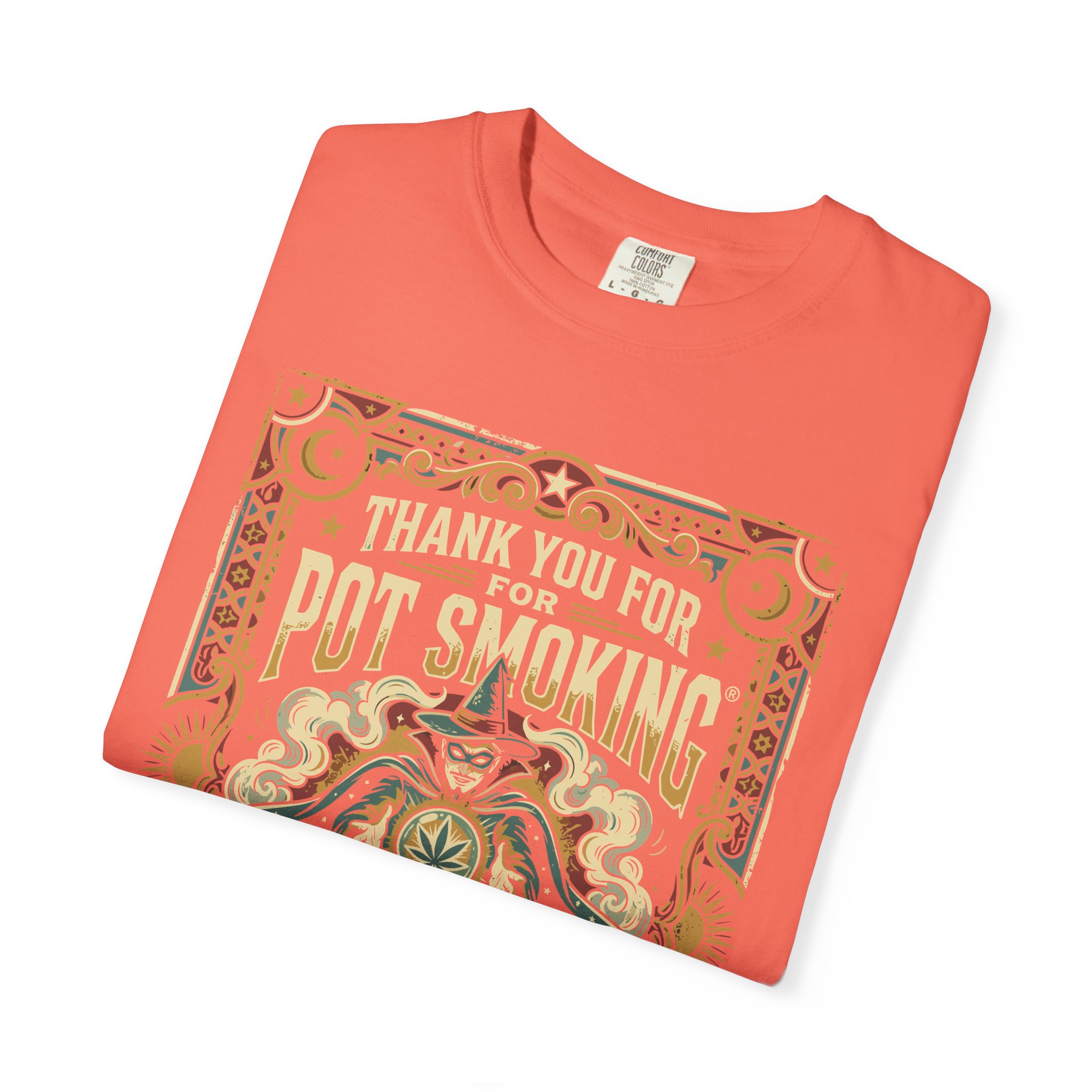 Thank You For Pot Smoking® Vintage Poster T-Shirt - Image 15