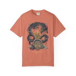 Thank You For Pot Smoking® T-Shirt — Vintage Kraken Gravestone Design (“Here Lies My Sanity”)