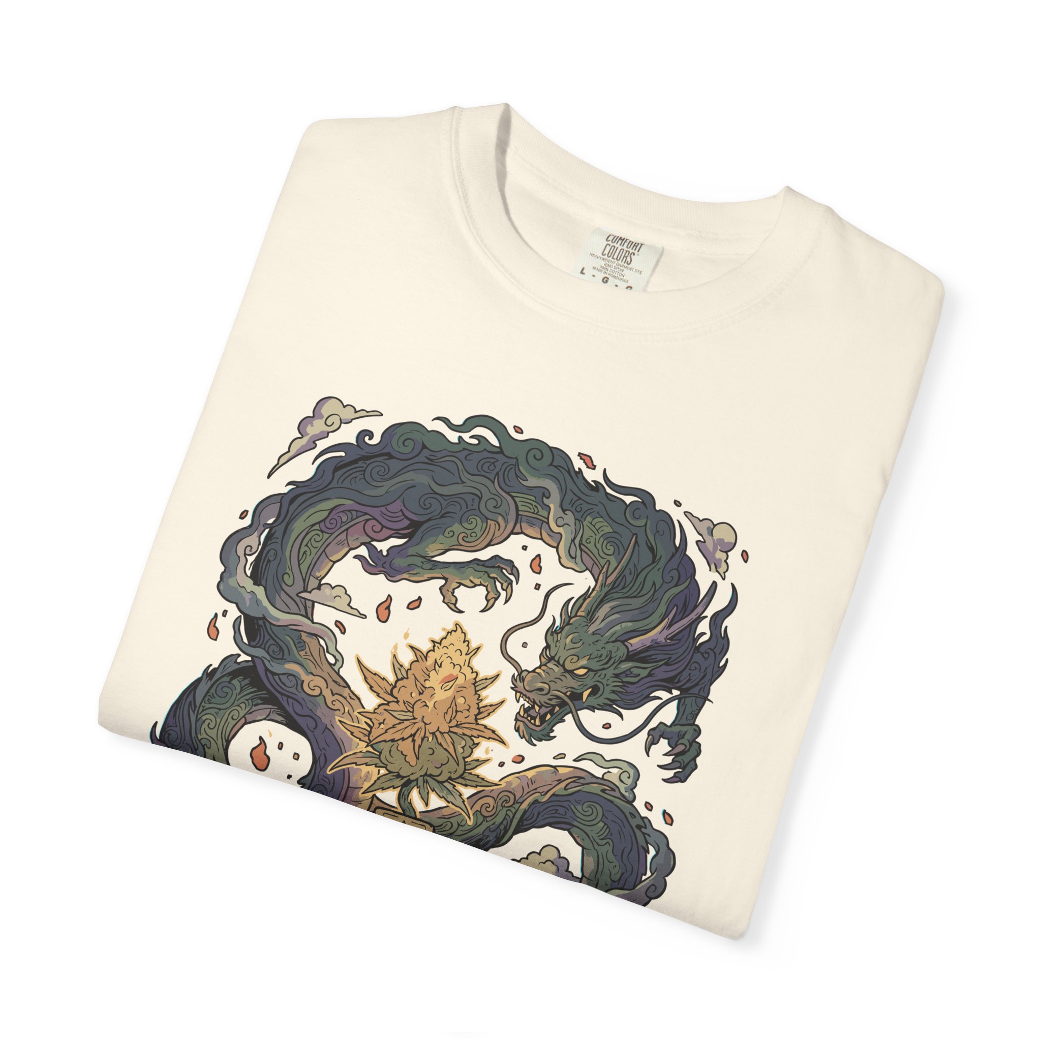 Thank You For Pot Smoking® T-Shirt — Vintage Kraken Gravestone Design (“Here Lies My Sanity”) - Image 15