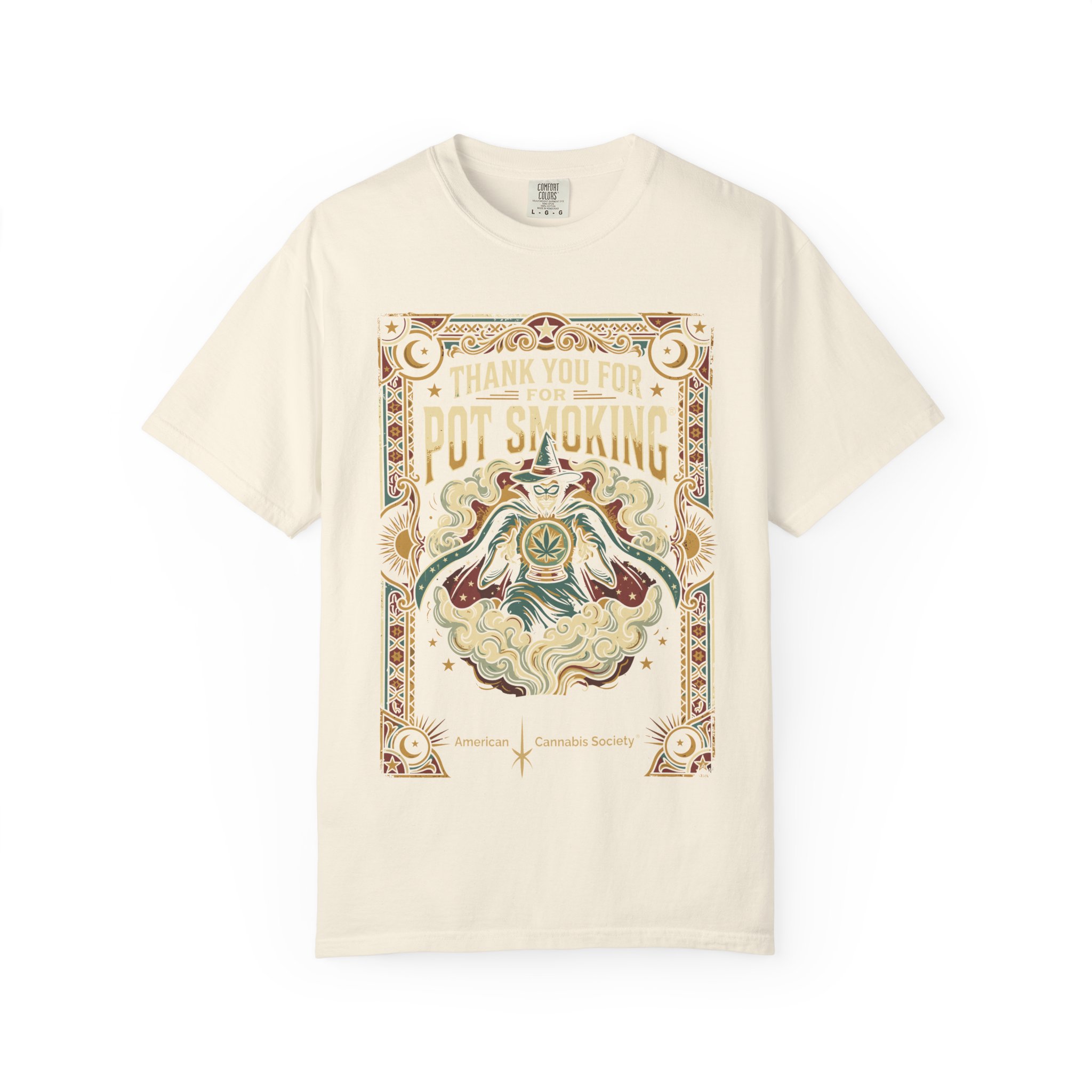 Thank You For Pot Smoking® Vintage Poster T-Shirt - Image 21