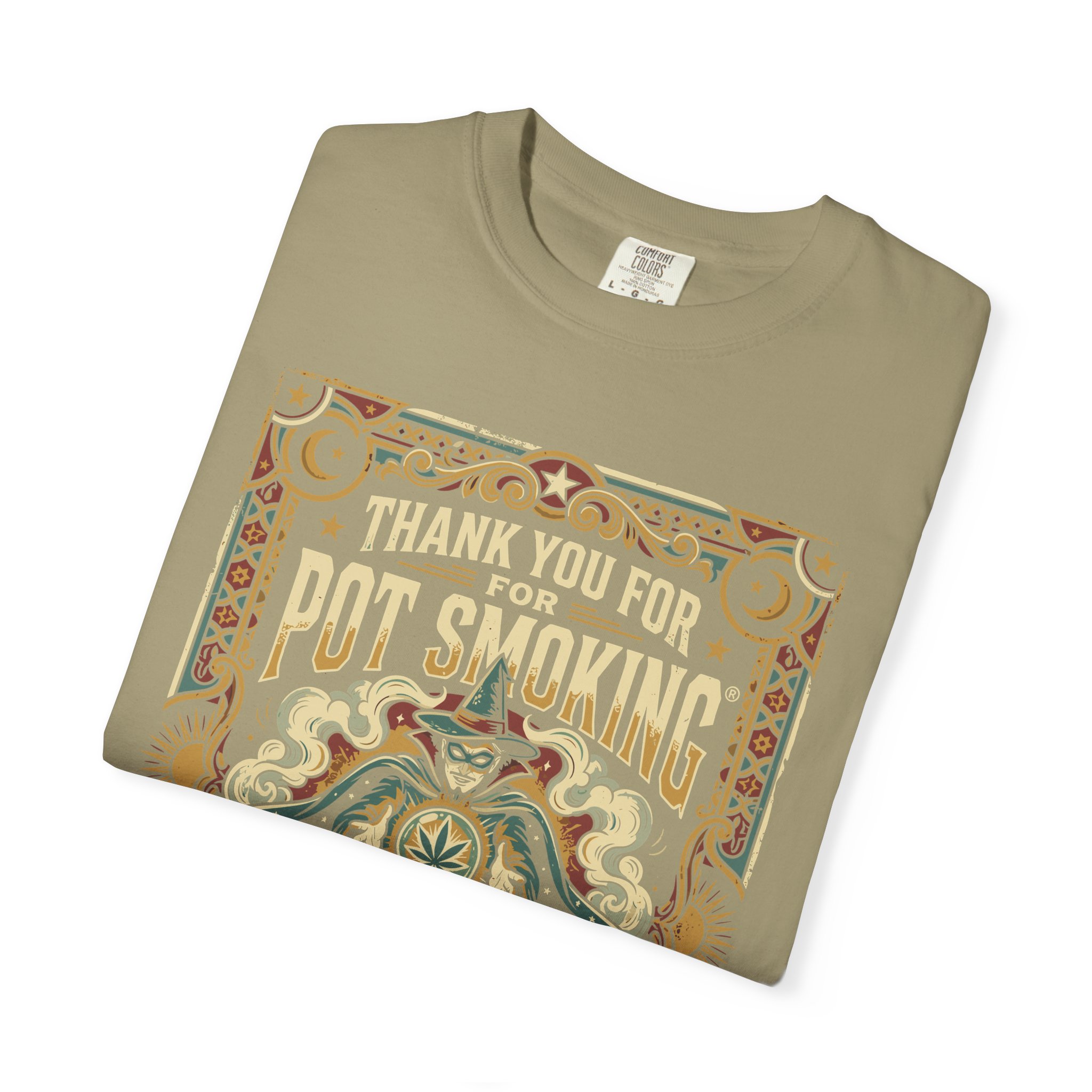 Thank You For Pot Smoking® Vintage Poster T-Shirt - Image 27