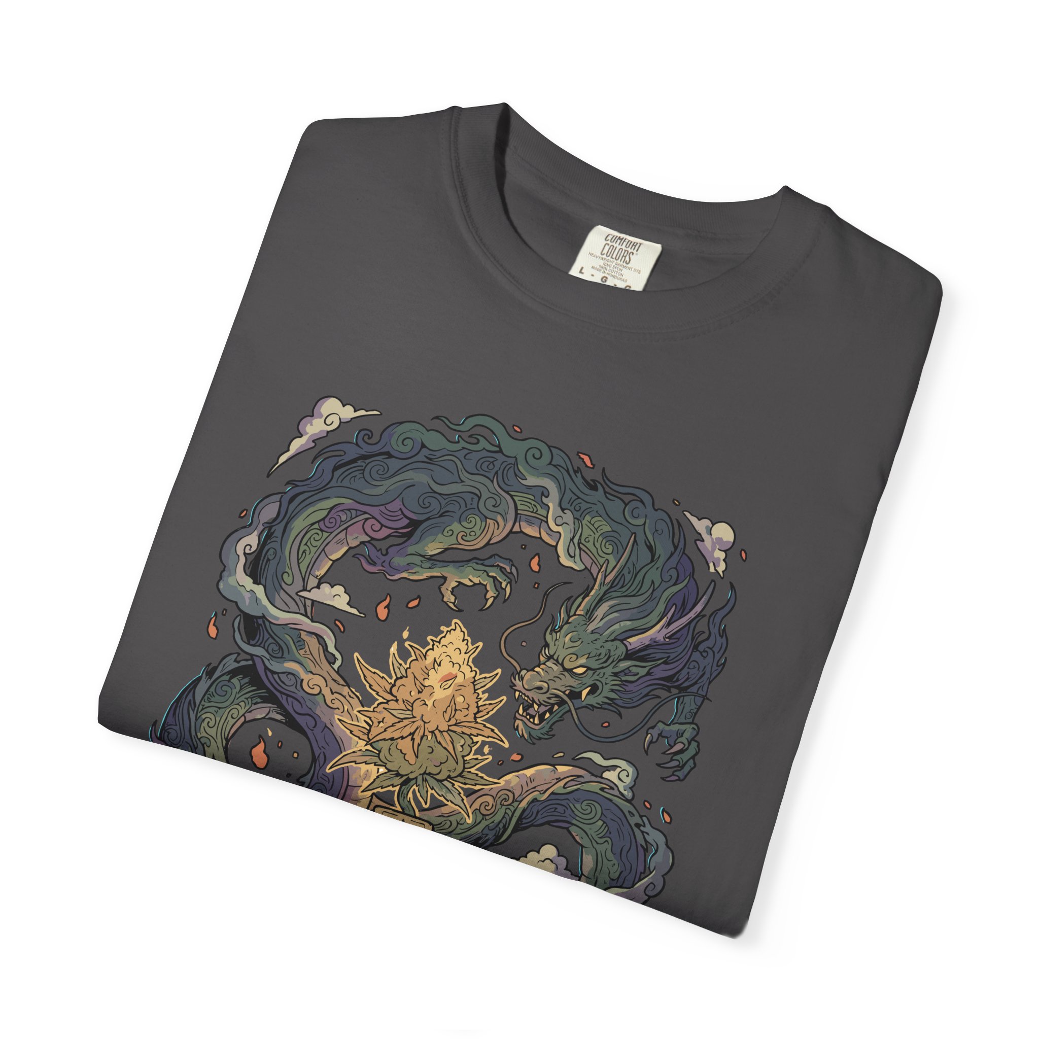 Thank You For Pot Smoking® T-Shirt — Vintage Kraken Gravestone Design (“Here Lies My Sanity”) - Image 43