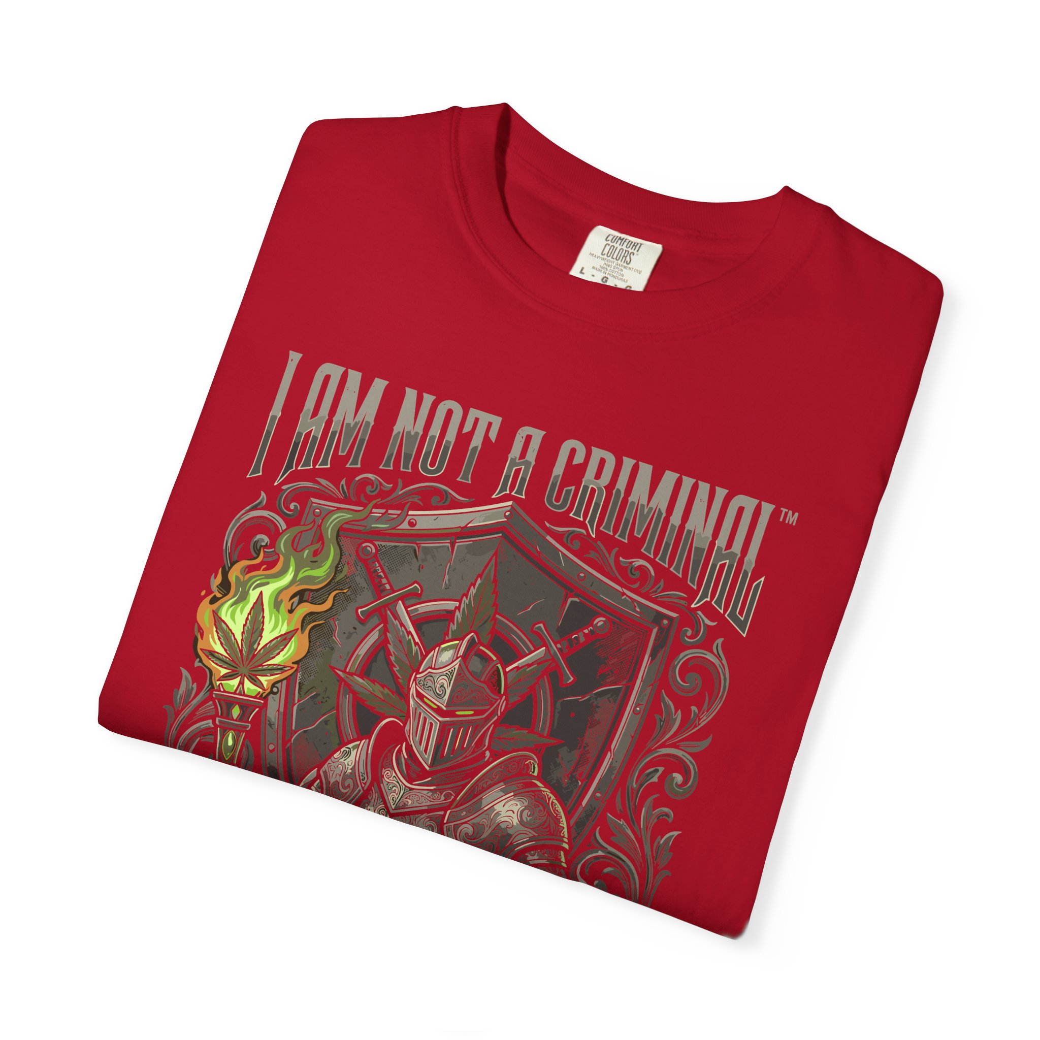 I Am Not a Criminal™ Fantasy T-Shirt — Dark Knight Mage Graphic Tee - Image 59