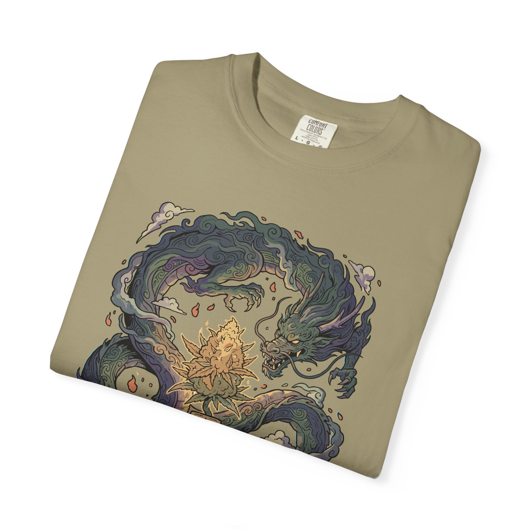 Thank You For Pot Smoking® T-Shirt — Vintage Kraken Gravestone Design (“Here Lies My Sanity”) - Image 19