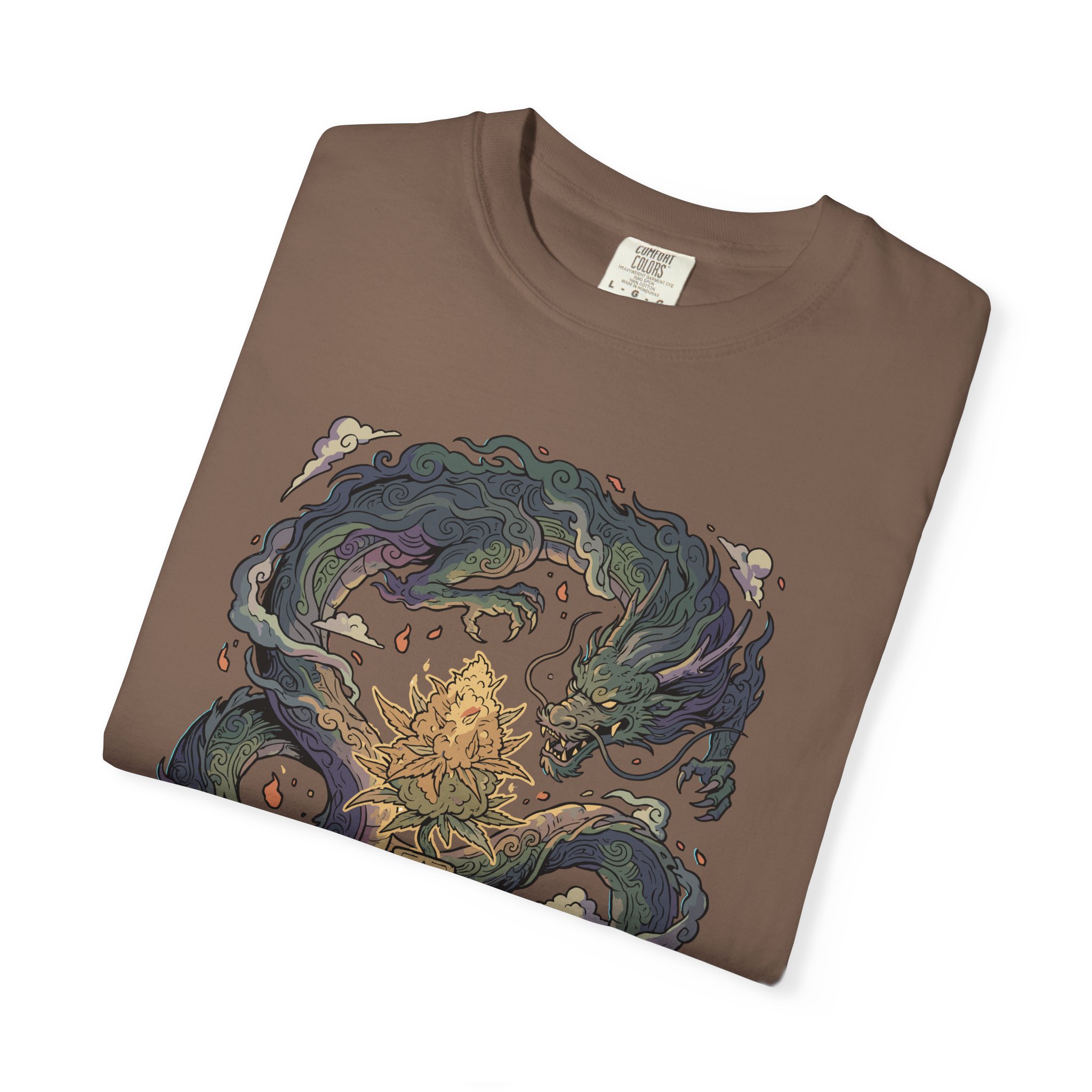Thank You For Pot Smoking® T-Shirt — Vintage Kraken Gravestone Design (“Here Lies My Sanity”) - Image 23
