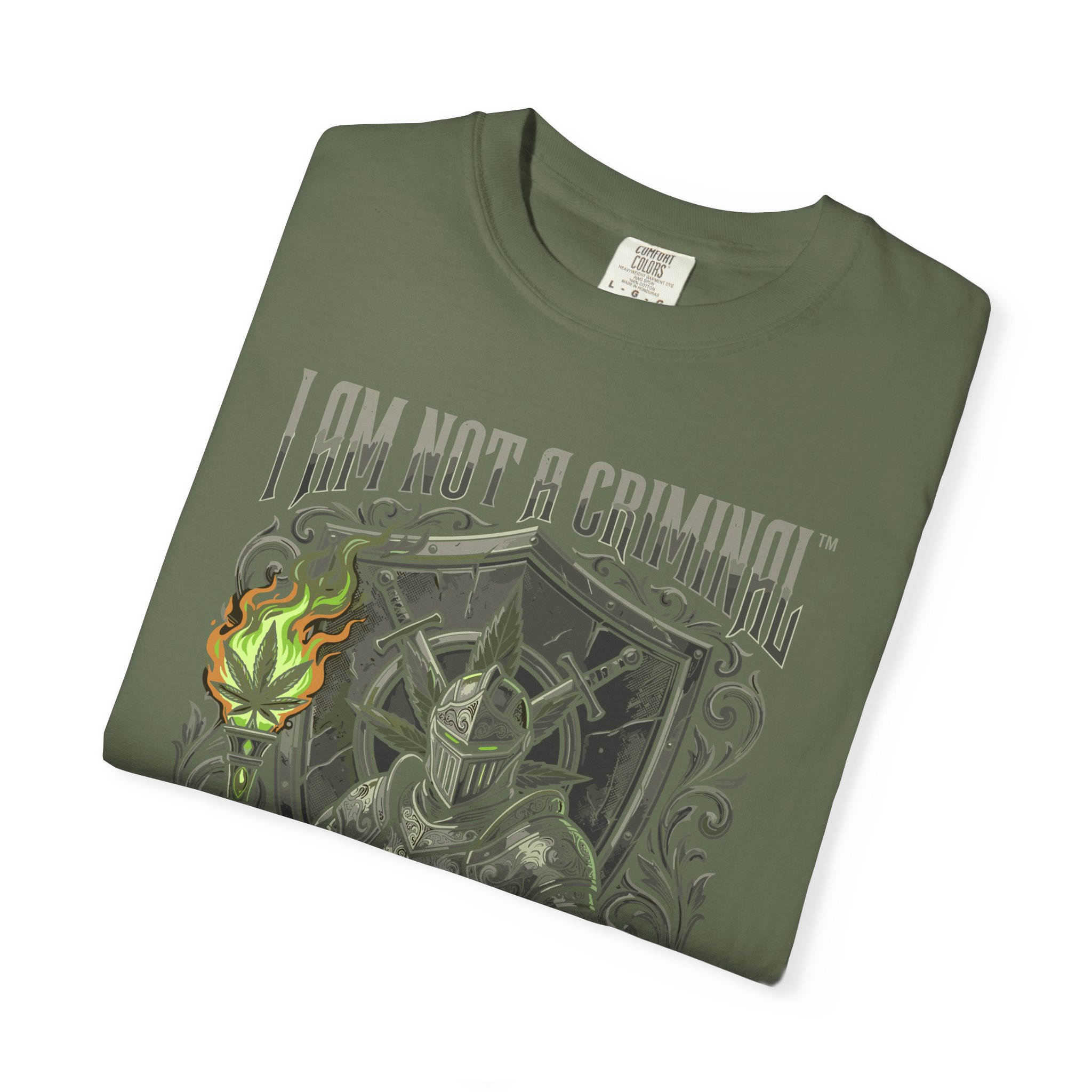 I Am Not a Criminal™ Fantasy T-Shirt — Dark Knight Mage Graphic Tee - Image 31
