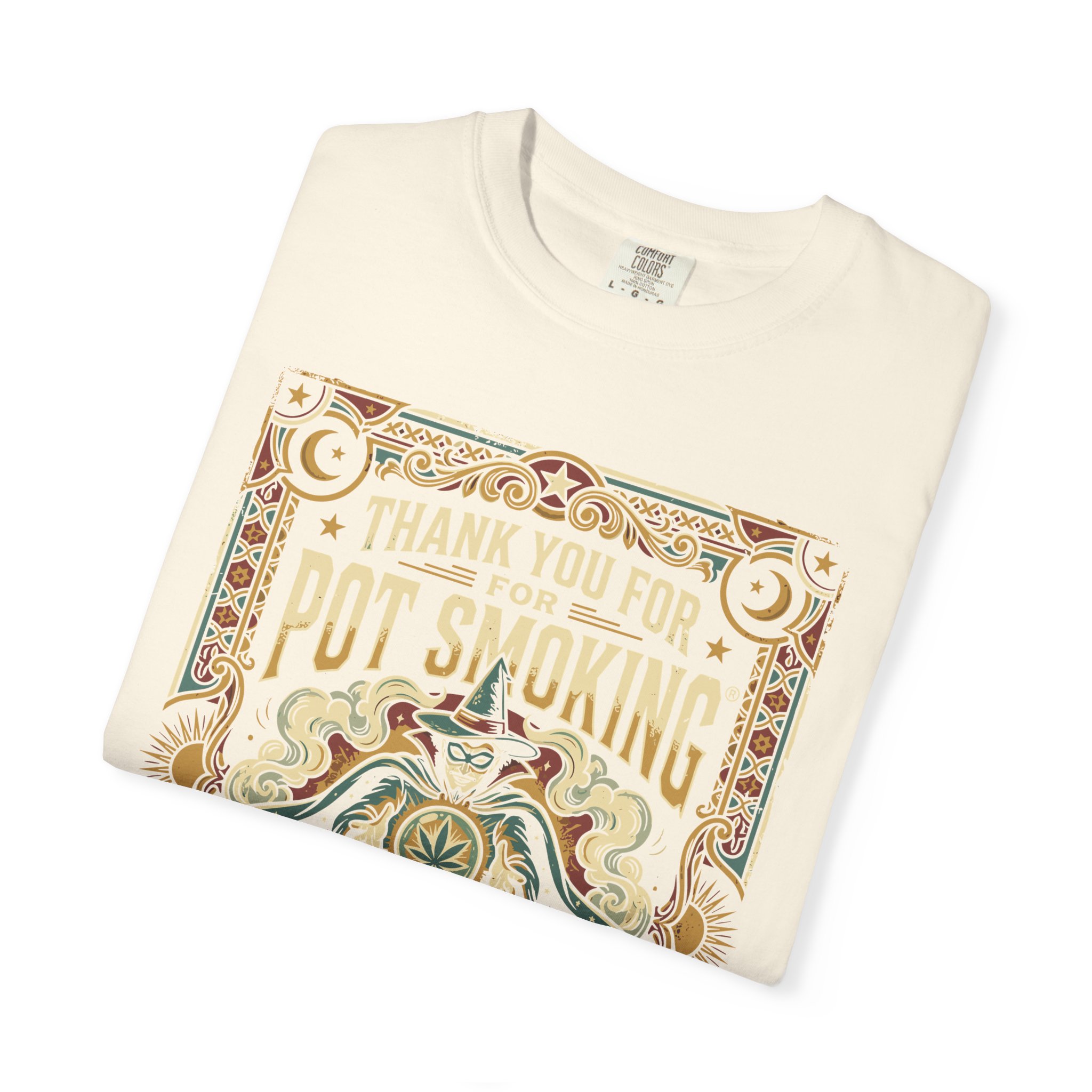 Thank You For Pot Smoking® Vintage Poster T-Shirt - Image 23