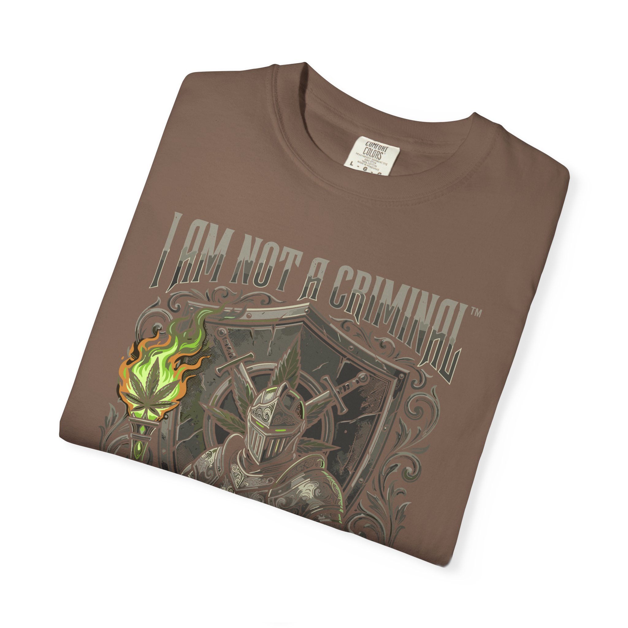 I Am Not a Criminal™ Fantasy T-Shirt — Dark Knight Mage Graphic Tee - Image 19