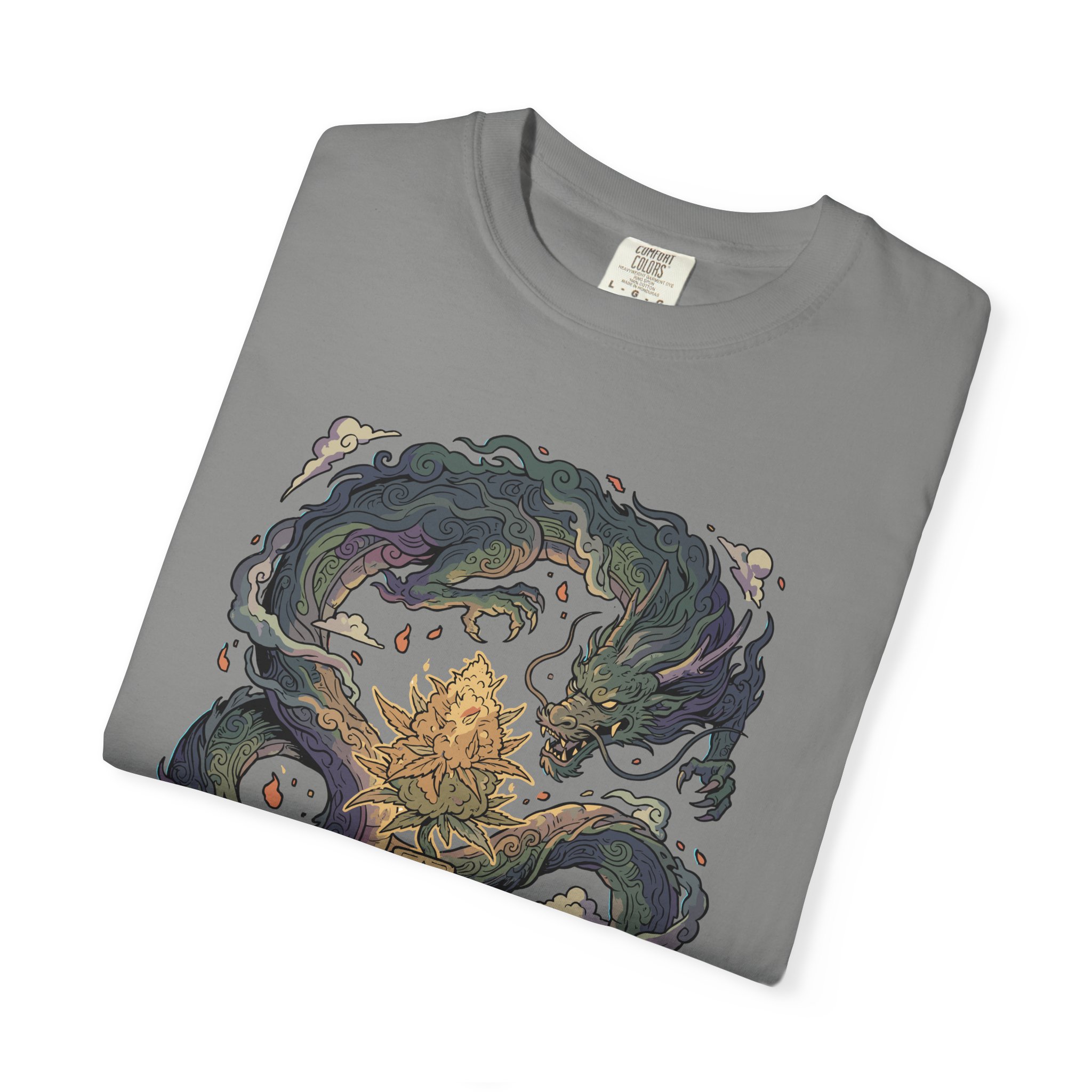 Thank You For Pot Smoking® T-Shirt — Vintage Kraken Gravestone Design (“Here Lies My Sanity”) - Image 39
