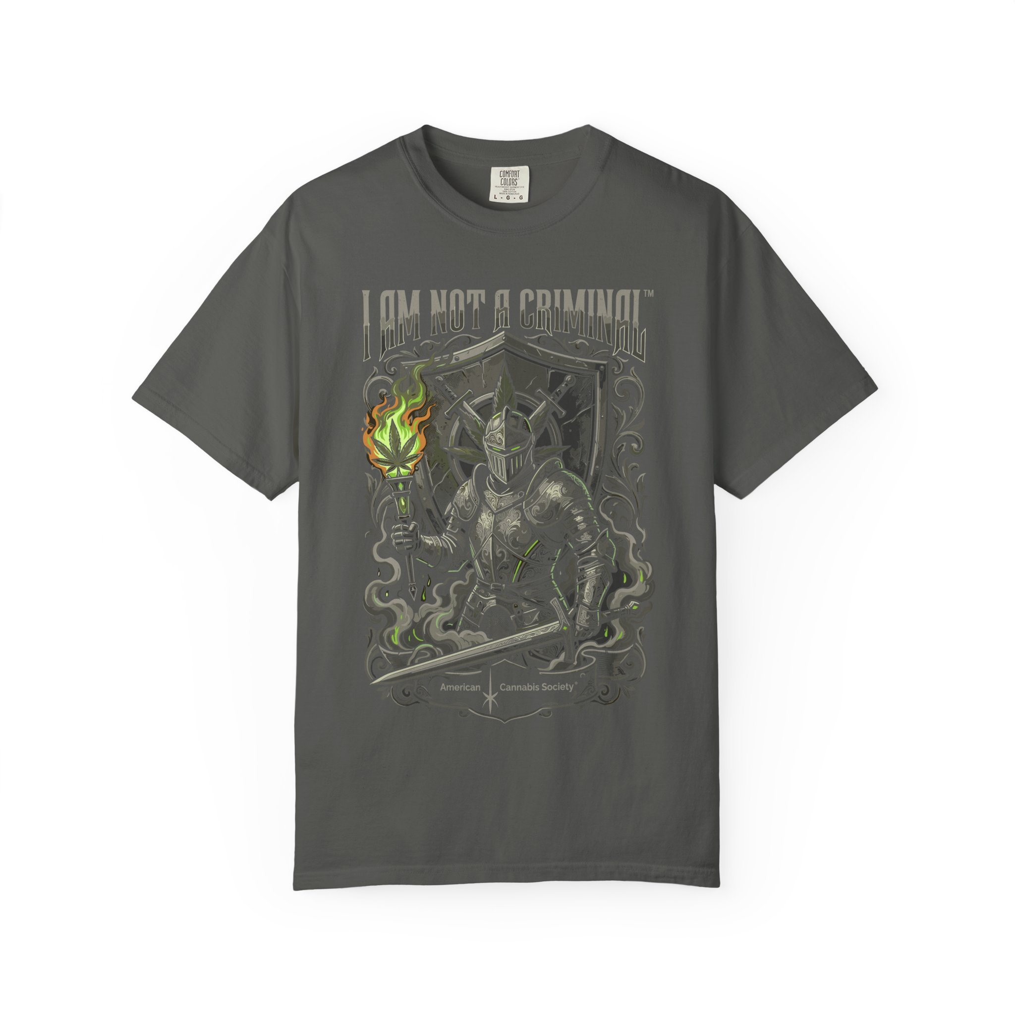 I Am Not a Criminal™ Fantasy T-Shirt — Dark Knight Mage Graphic Tee - Image 21