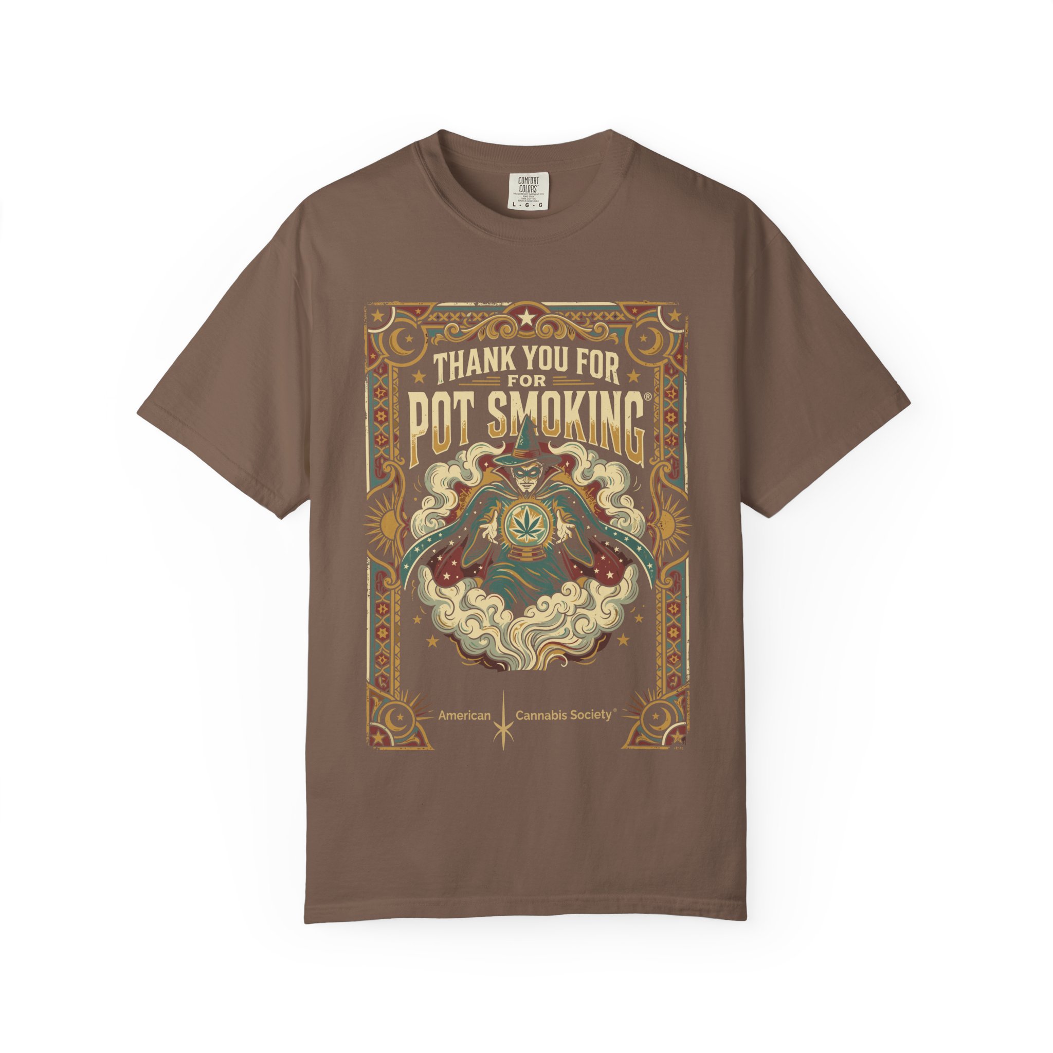 Thank You For Pot Smoking® Vintage Poster T-Shirt - Image 29
