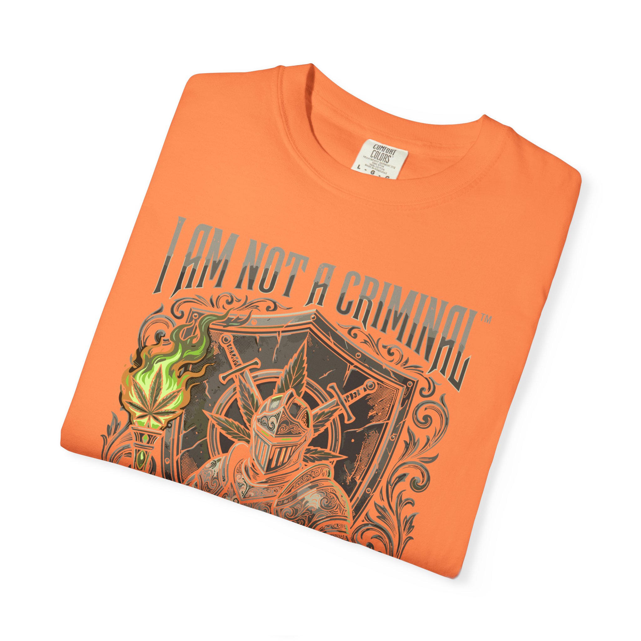 I Am Not a Criminal™ Fantasy T-Shirt — Dark Knight Mage Graphic Tee - Image 11