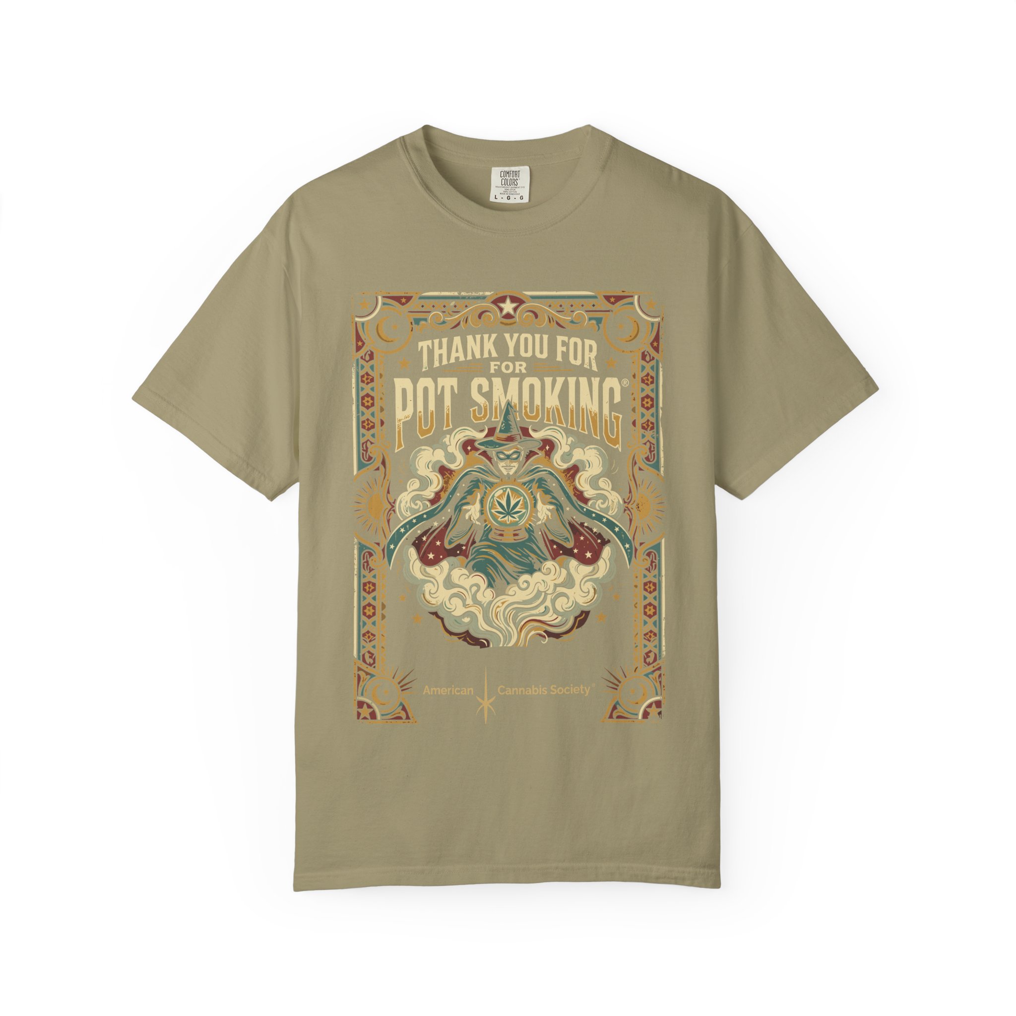 Thank You For Pot Smoking® Vintage Poster T-Shirt - Image 25