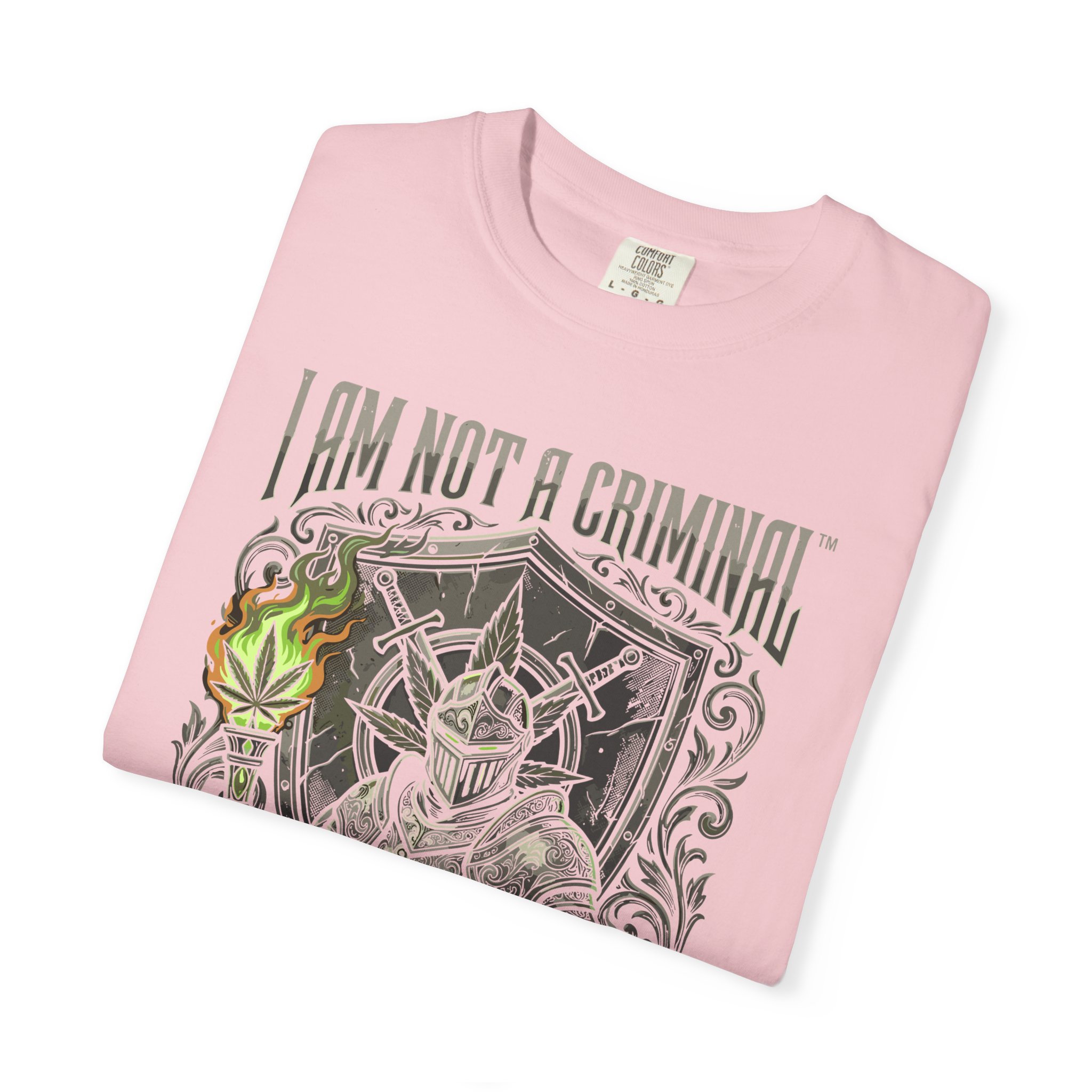 I Am Not a Criminal™ Fantasy T-Shirt — Dark Knight Mage Graphic Tee - Image 51