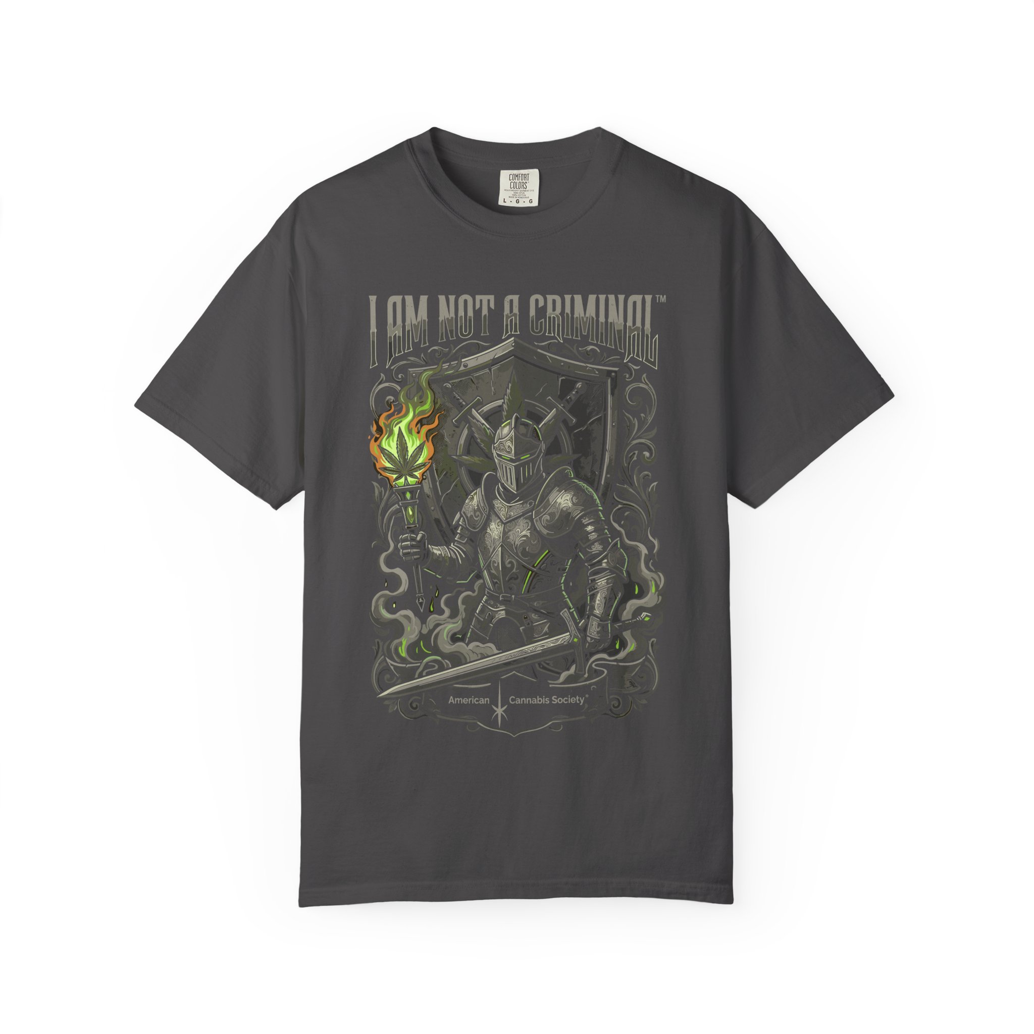 I Am Not a Criminal™ Fantasy T-Shirt — Dark Knight Mage Graphic Tee - Image 41