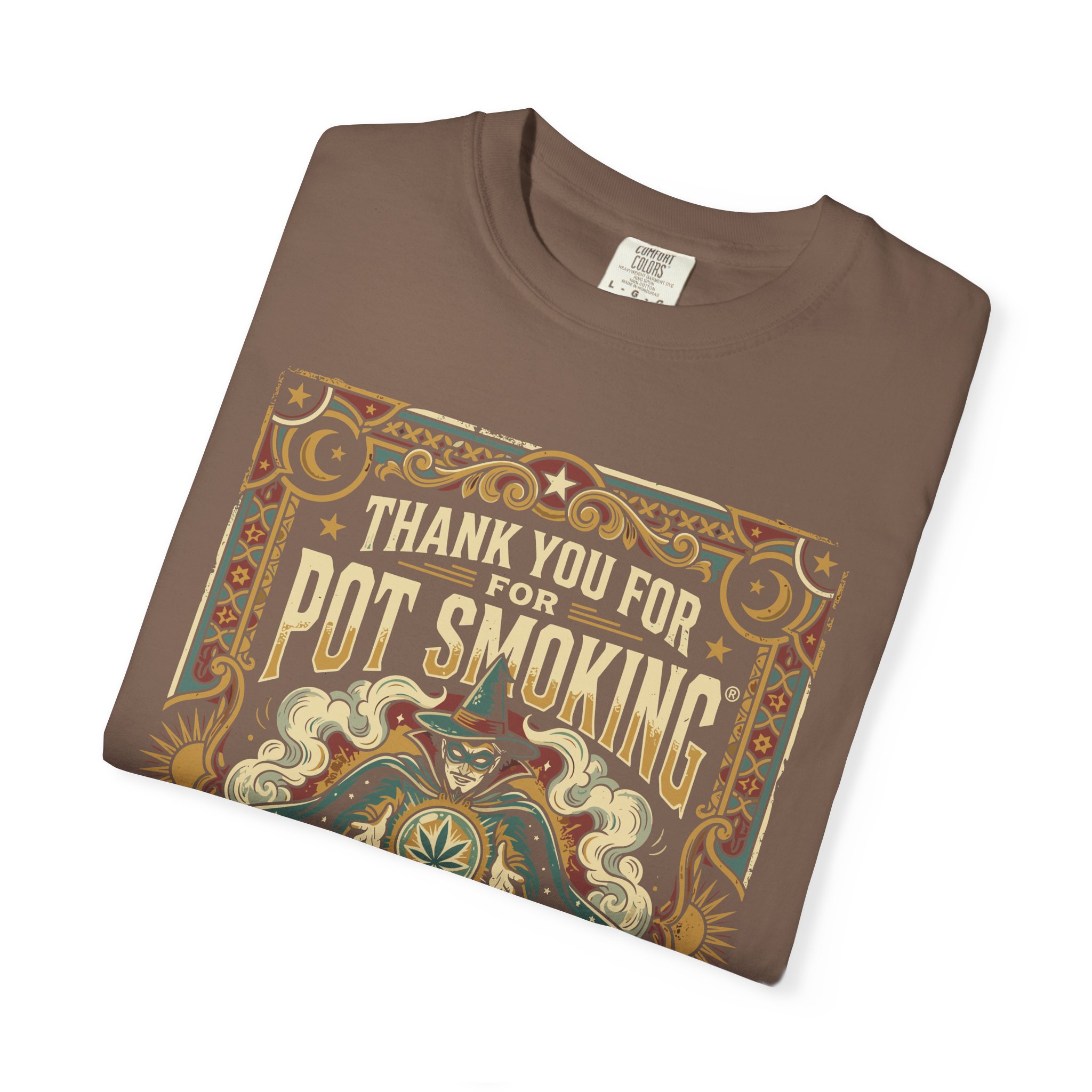 Thank You For Pot Smoking® Vintage Poster T-Shirt - Image 31