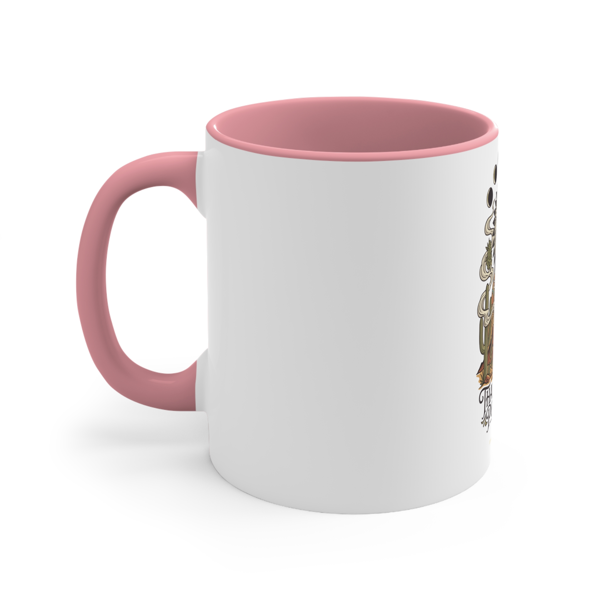 Thank You For Pot Smoking® Desert Chief Accent Mug – Pink – view 2
