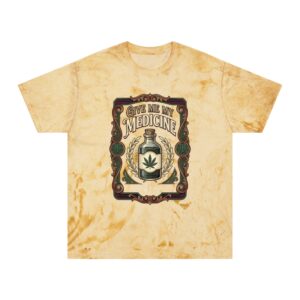 Give Me My Medicine™ Unisex Color Blast Tee – Citrine