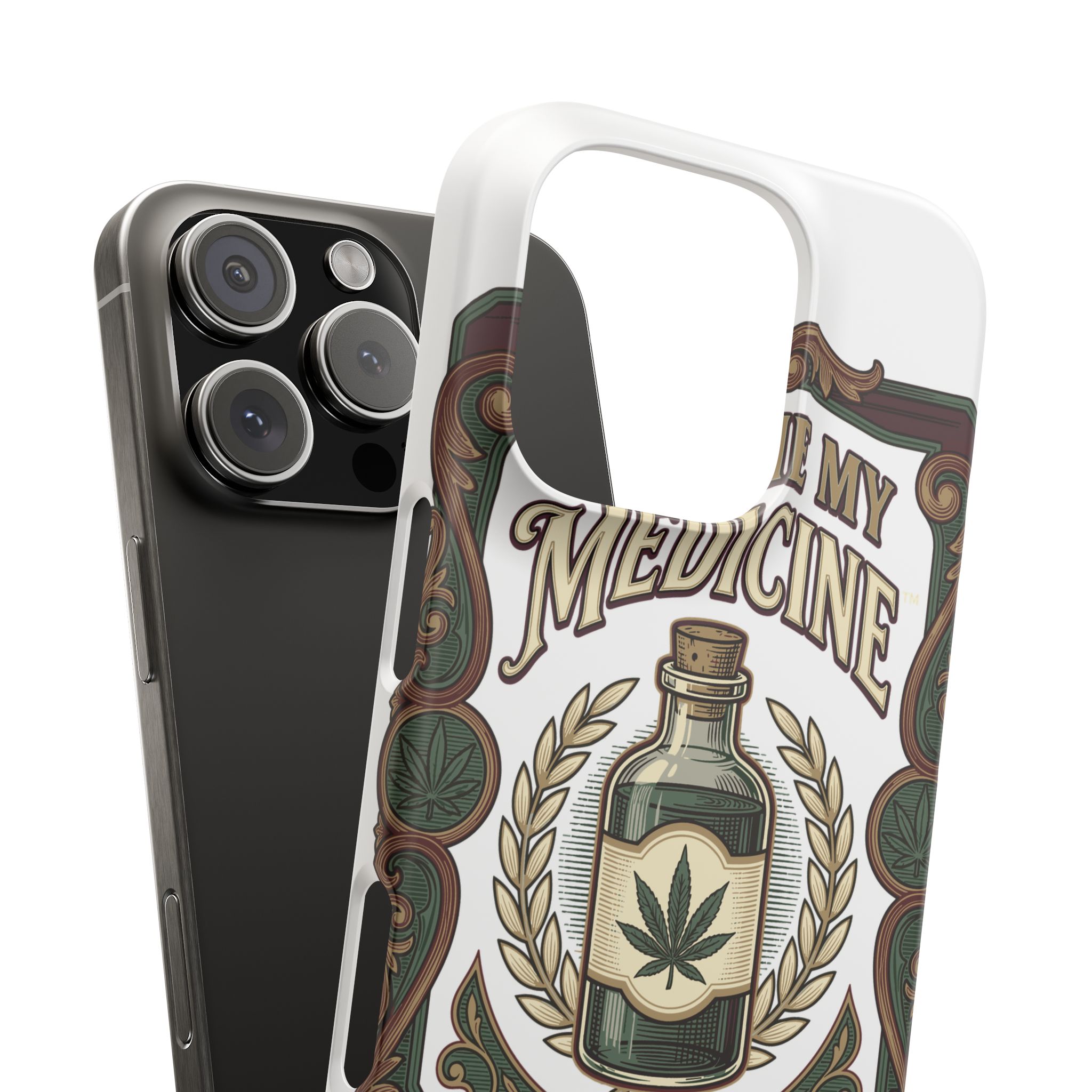 Give Me My Medicine™ Snap Phone Case – iPhone 16 Pro – view 3