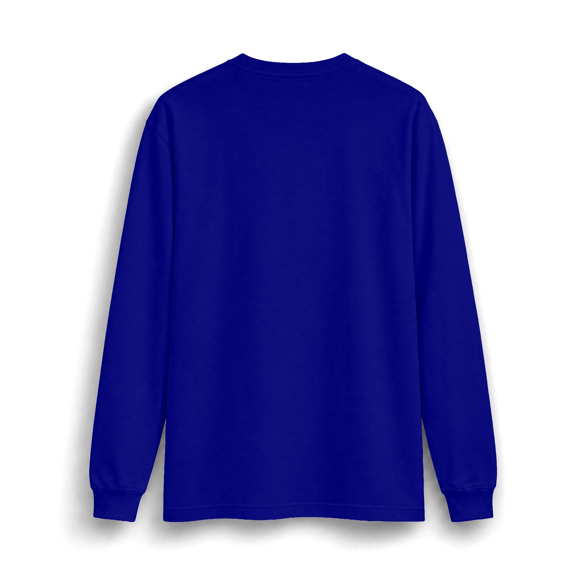 Thank You For Pot Smoking® Max Heavyweight Long Sleeve Tee – Navy – view 2