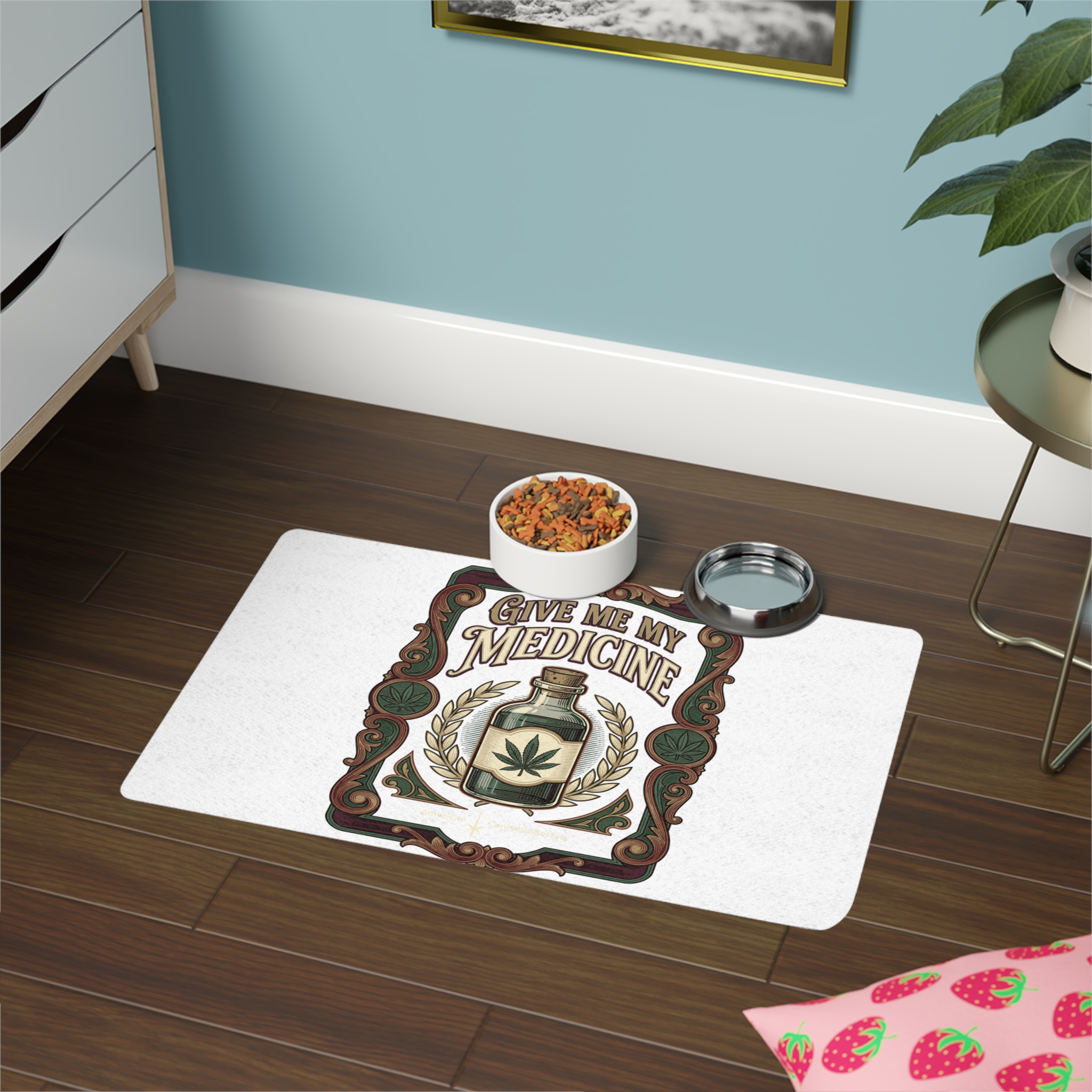 Give Me My Medicine™ Pet Food Mat, 12x18 – 12" × 18" – view 4