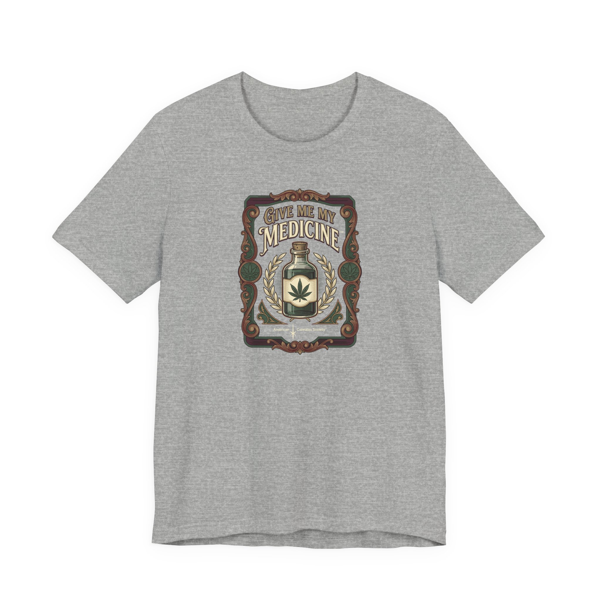 Give Me My Medicine™ Unisex Jersey Tee – Athletic Heather