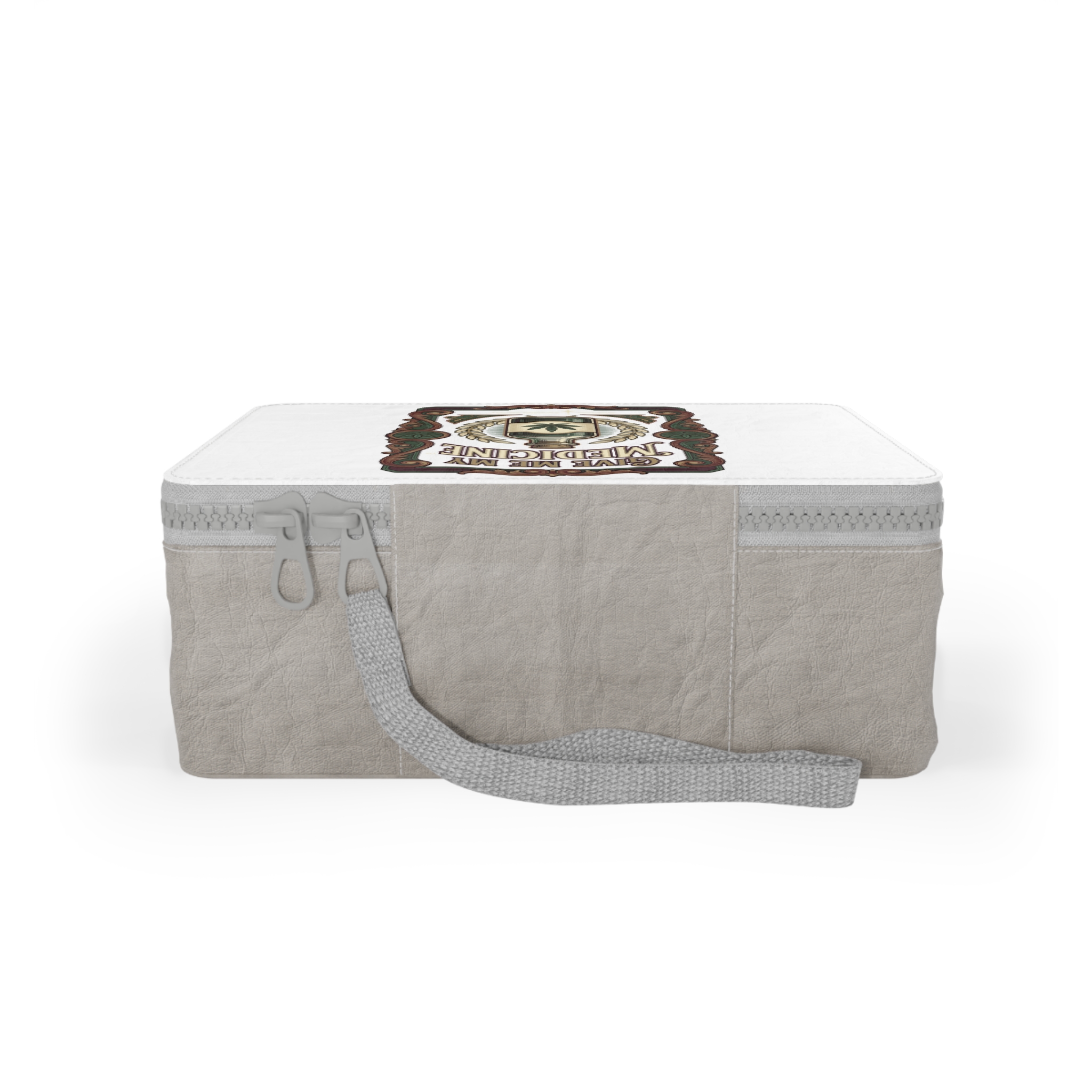 Give Me My Medicine™ Paper Lunch Bag – Grey – view 3