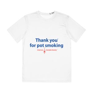 Thank You For Pot Smoking® Men's Polyester Tee – One size