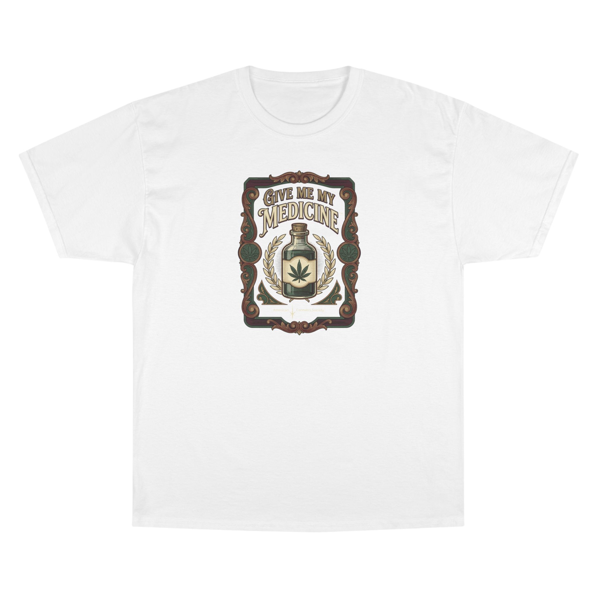 Give Me My Medicine™ Classic Cotton Tee – White