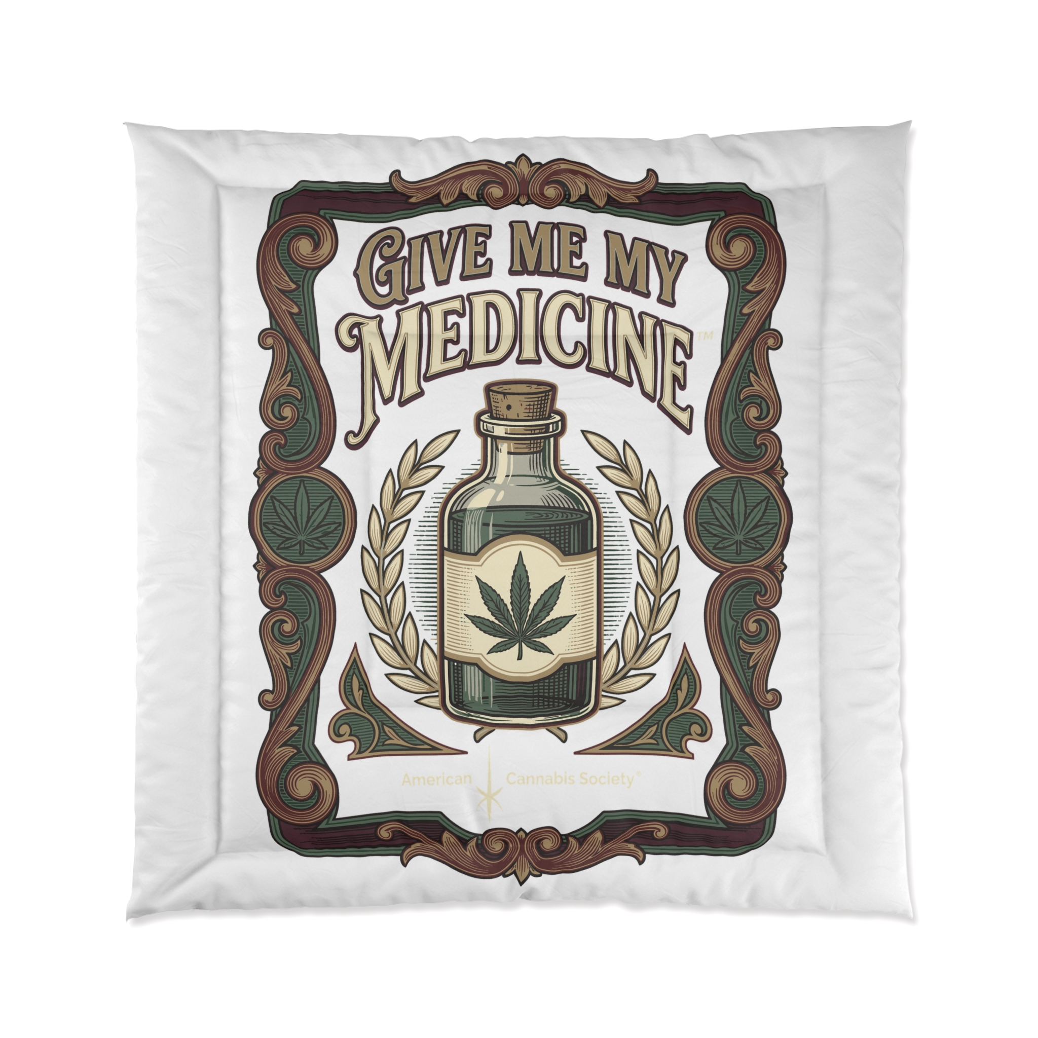 Give Me My Medicine™ Comforter – 88" × 88"