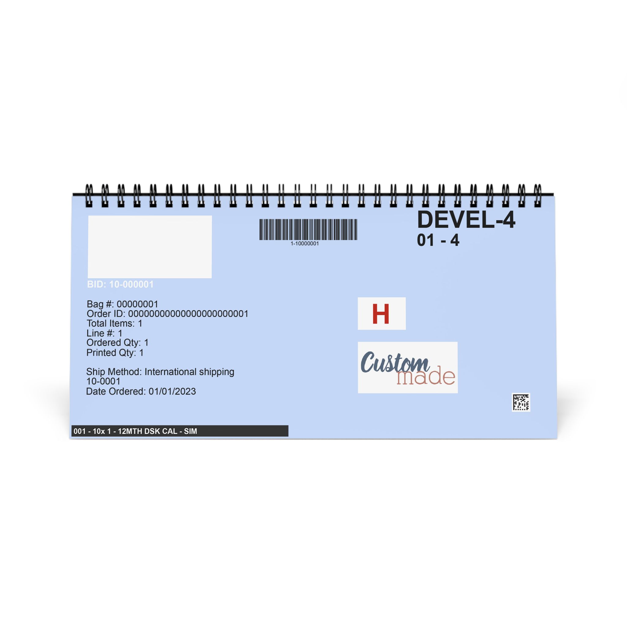 Thank You For Pot Smoking® Desktop Calendar – view 3