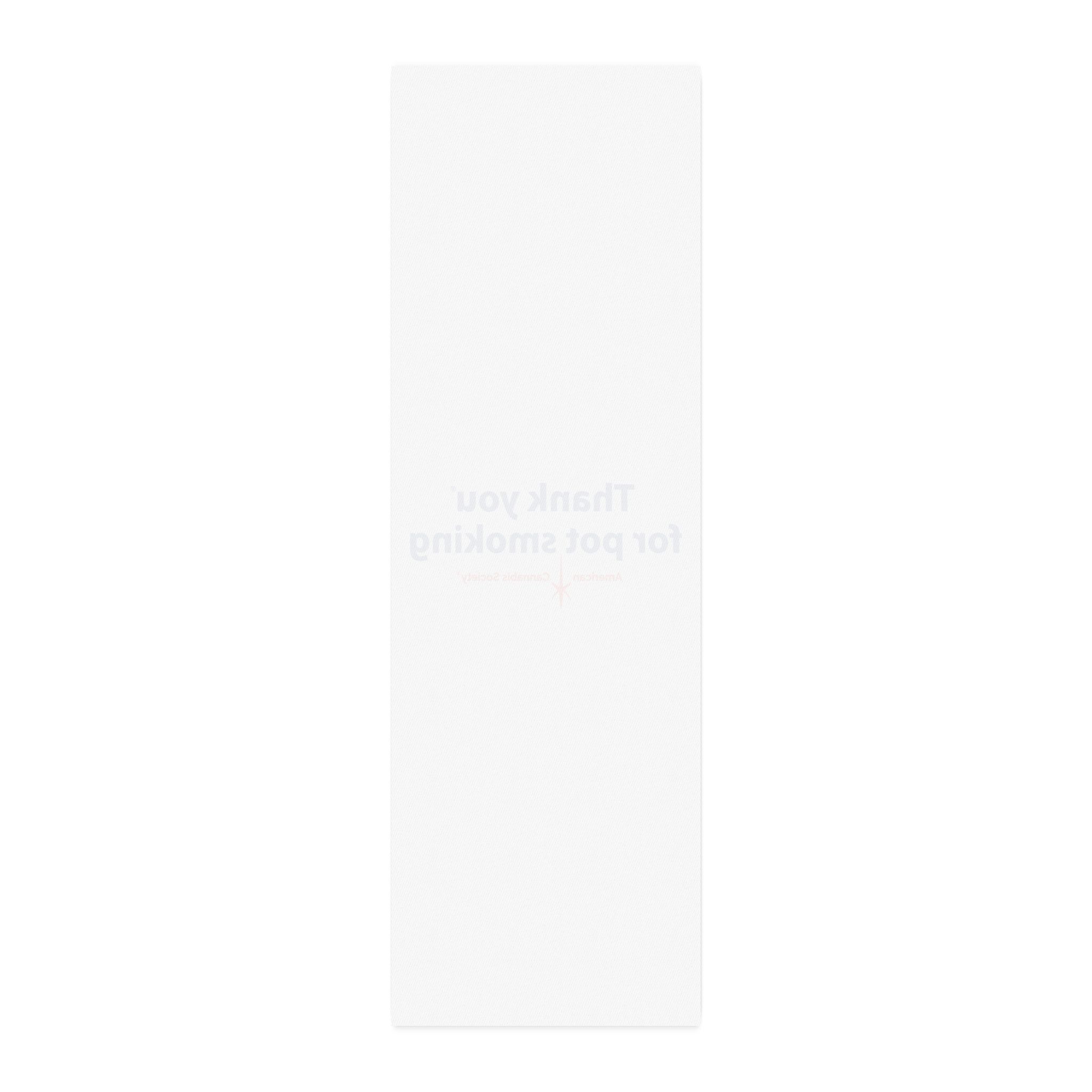 Thank You For Pot Smoking® Cotton Twill Fabric by the Yard – 58'' × 180'', view 2