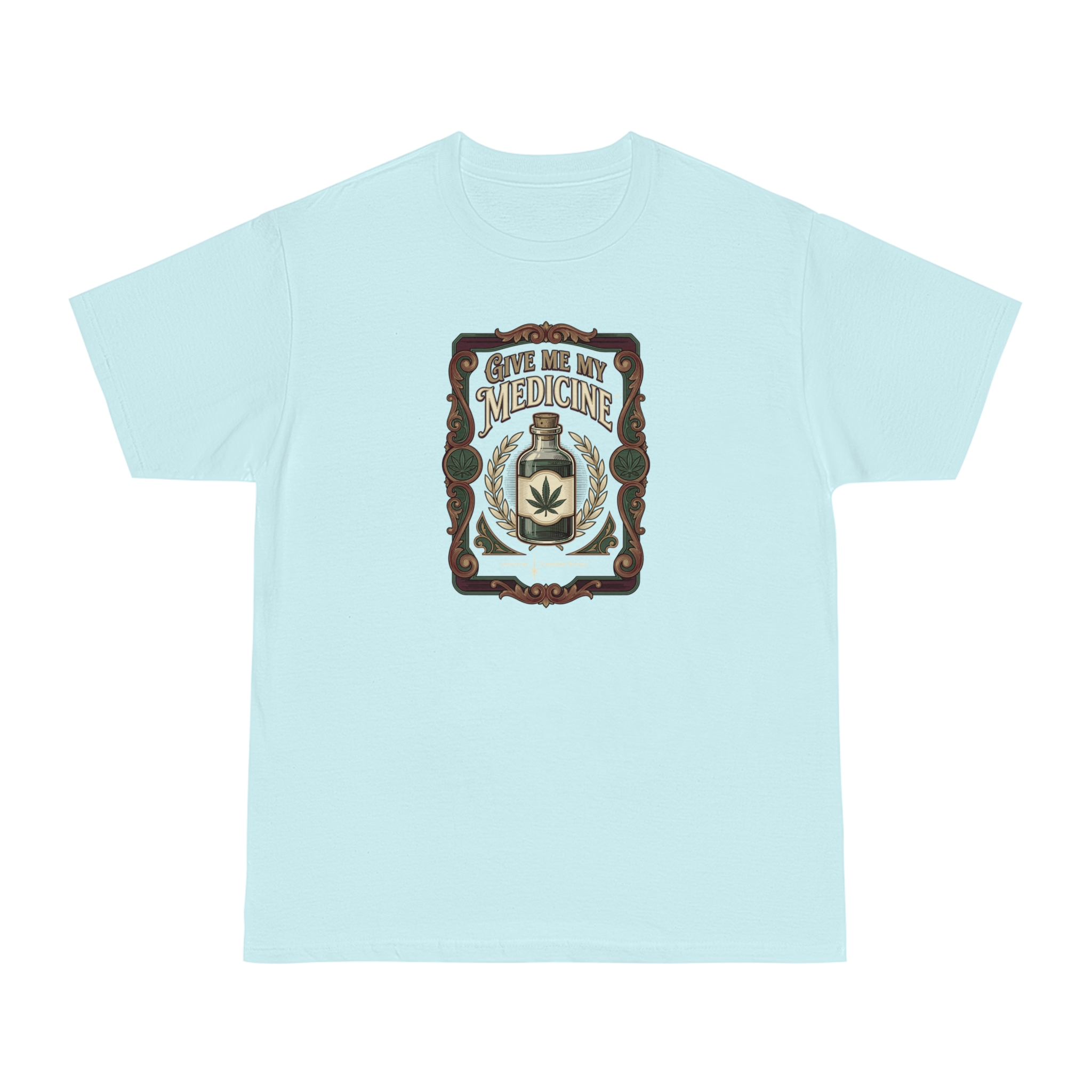 Give Me My Medicine™ Unisex Modern-Classic Tee – Chambray