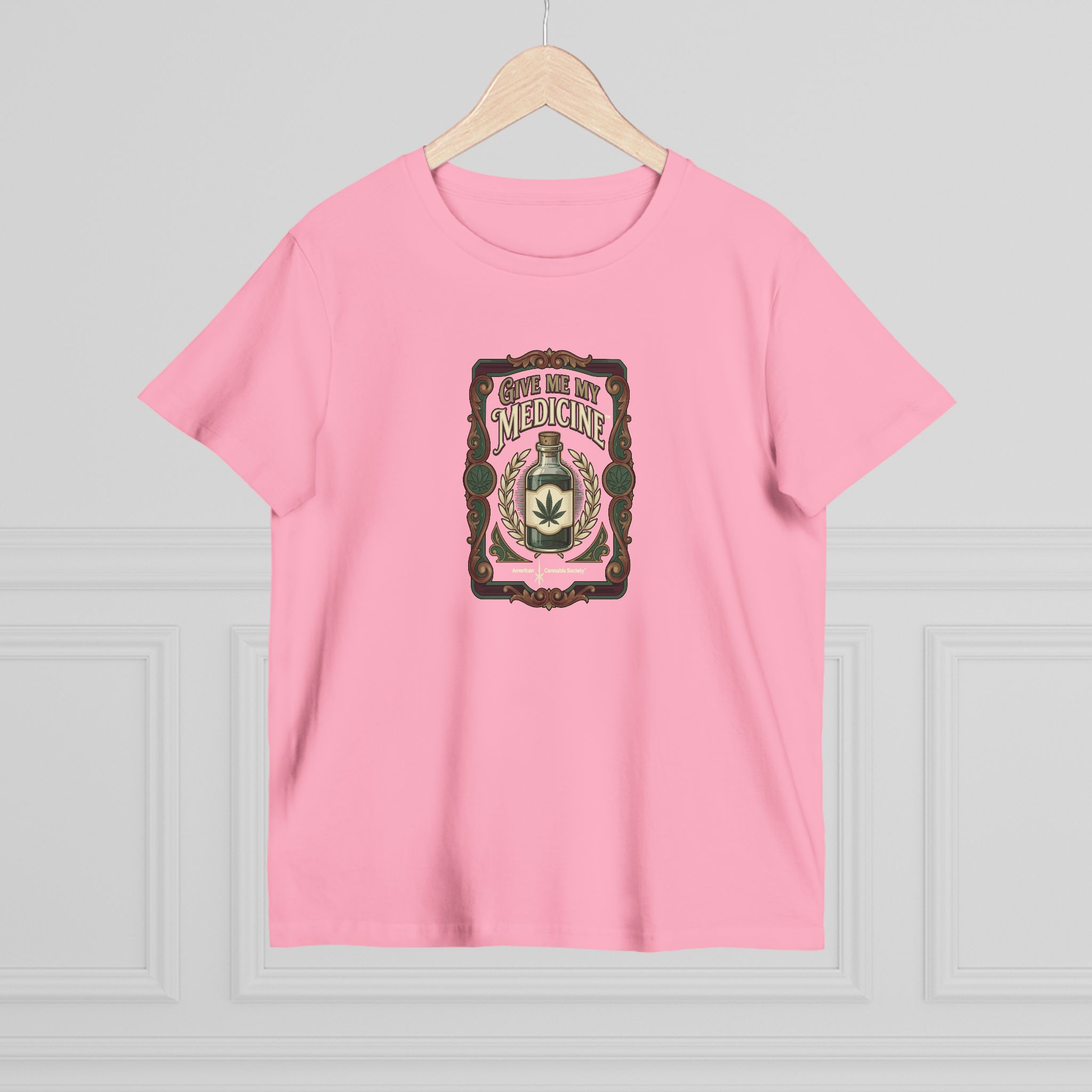 Give Me My Medicine™ Women's Maple Tee – Bubblegum, view 4