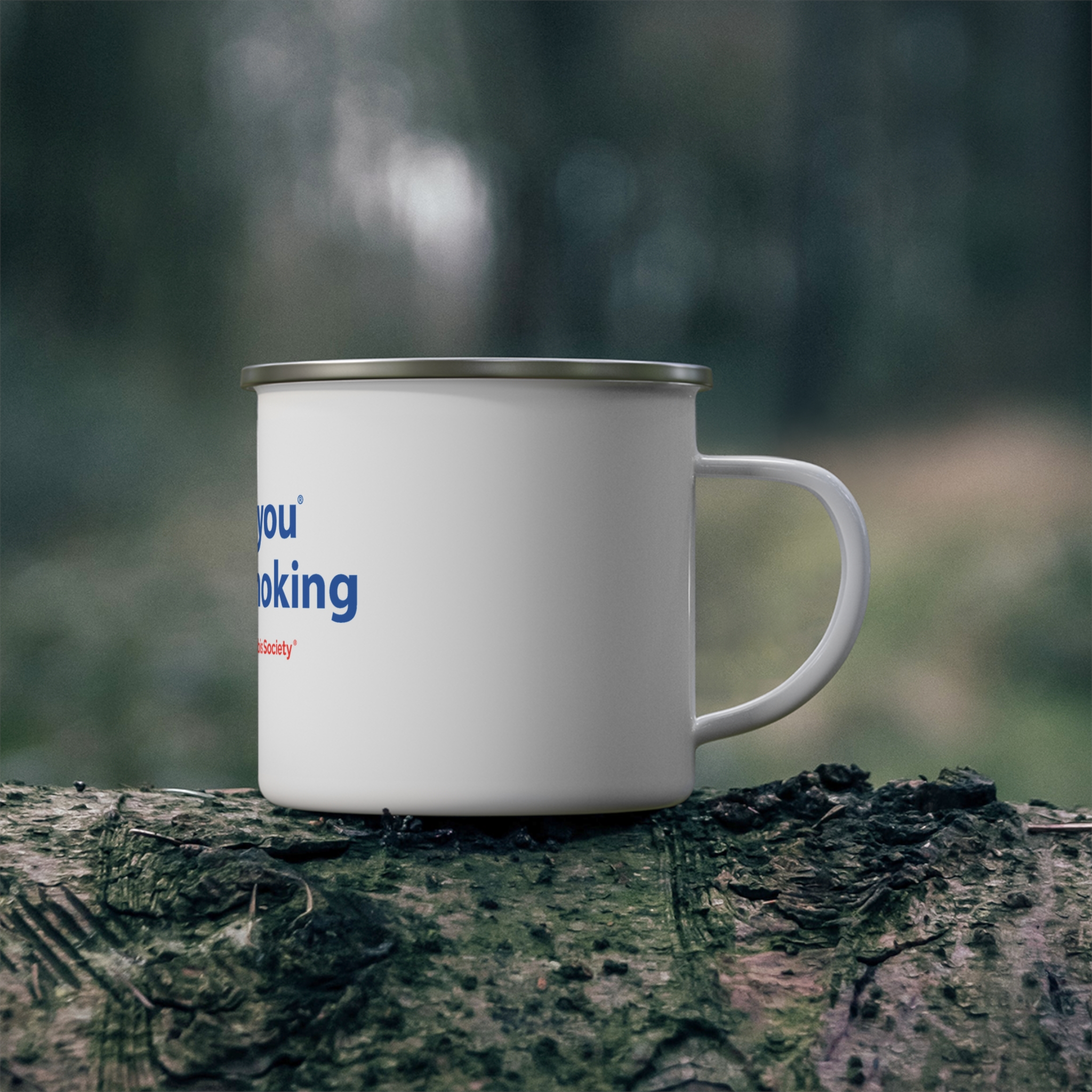 Thank You For Pot Smoking® Enamel Camping Mug 12oz – view 4